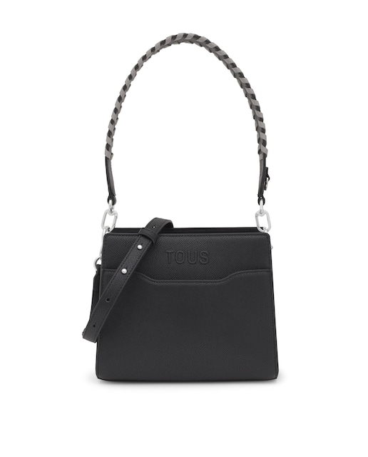 Imagen 0 de Bolso de hombro Audree Saffiano pequeño transformable