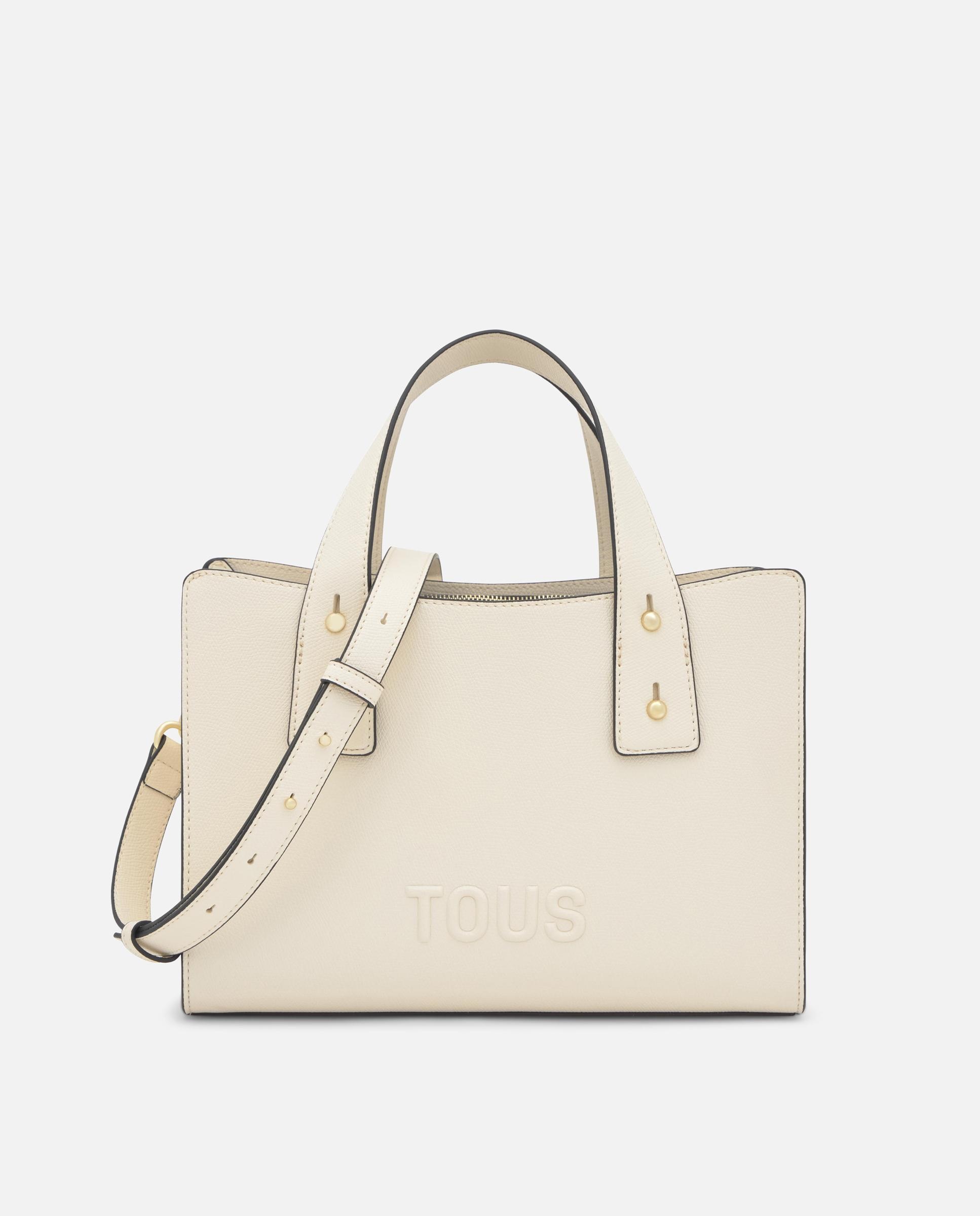 Bolso de mano de mujer city mediano tous back to basics - Beige Beige-1