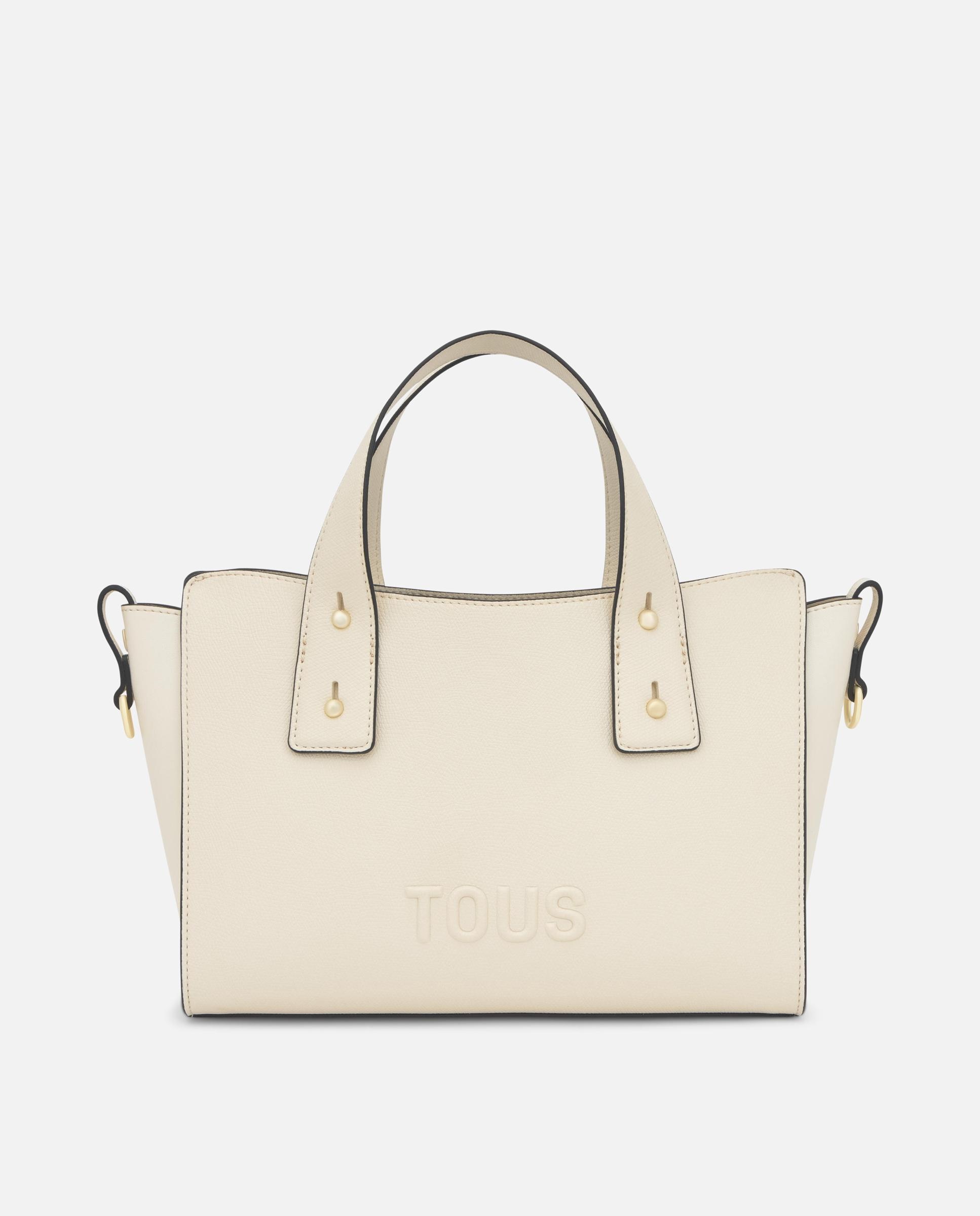 Bolso de mano de mujer city mediano tous back to basics - Beige Beige-6