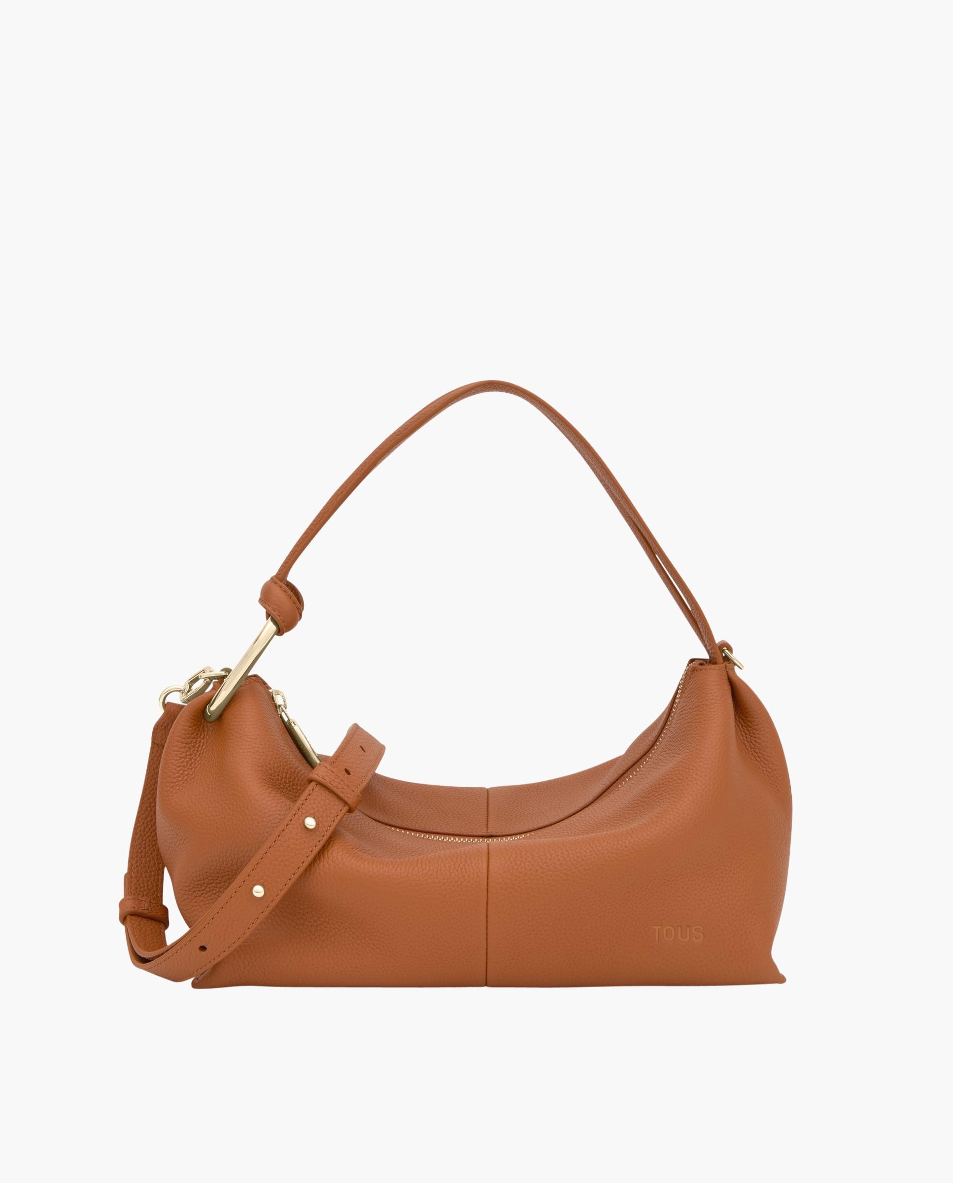 Bolso de hombro de mujer hold rectangular transformable - Tous - Camel Camel-1