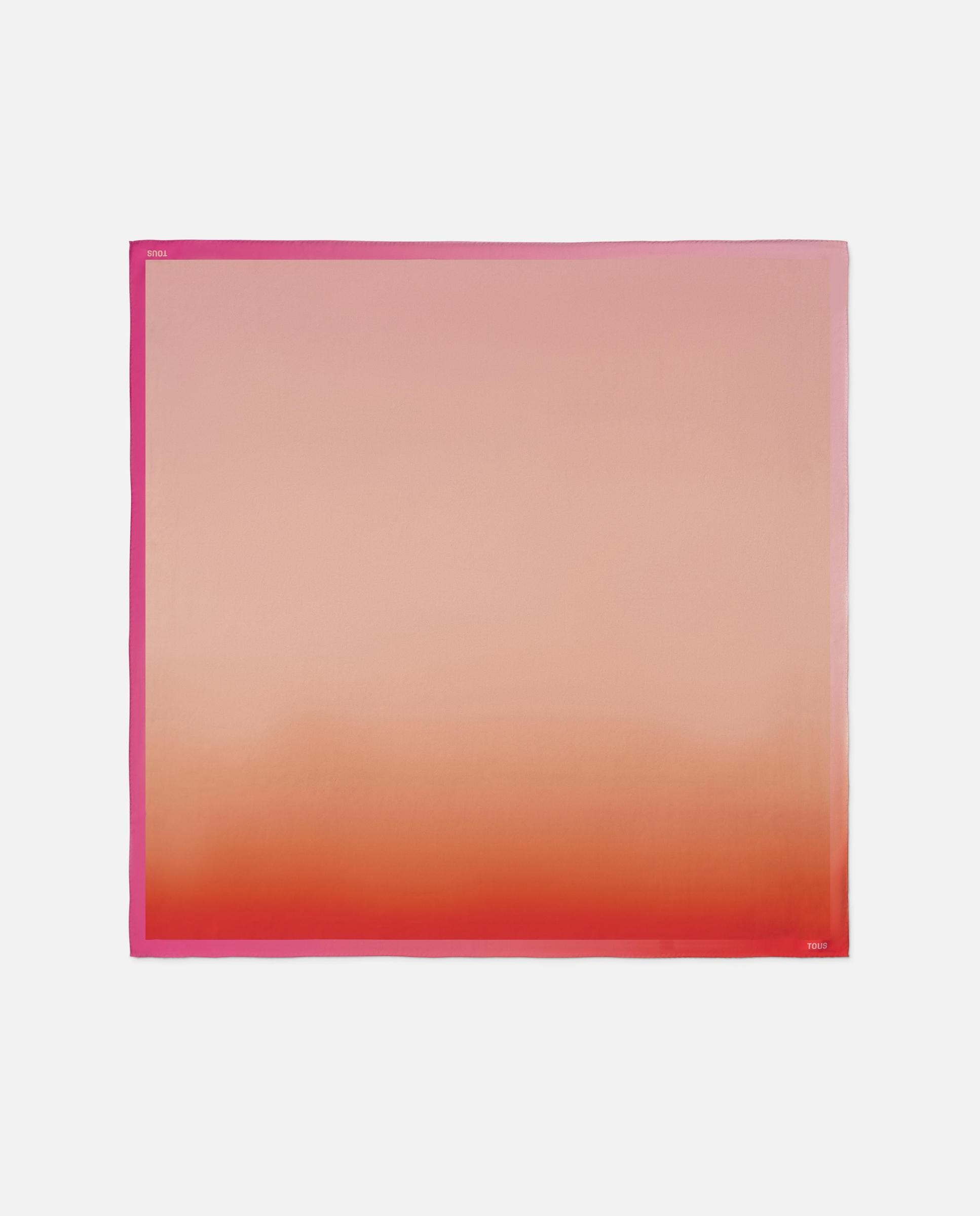 Pañuelo de mujer double way gradient cuadrado