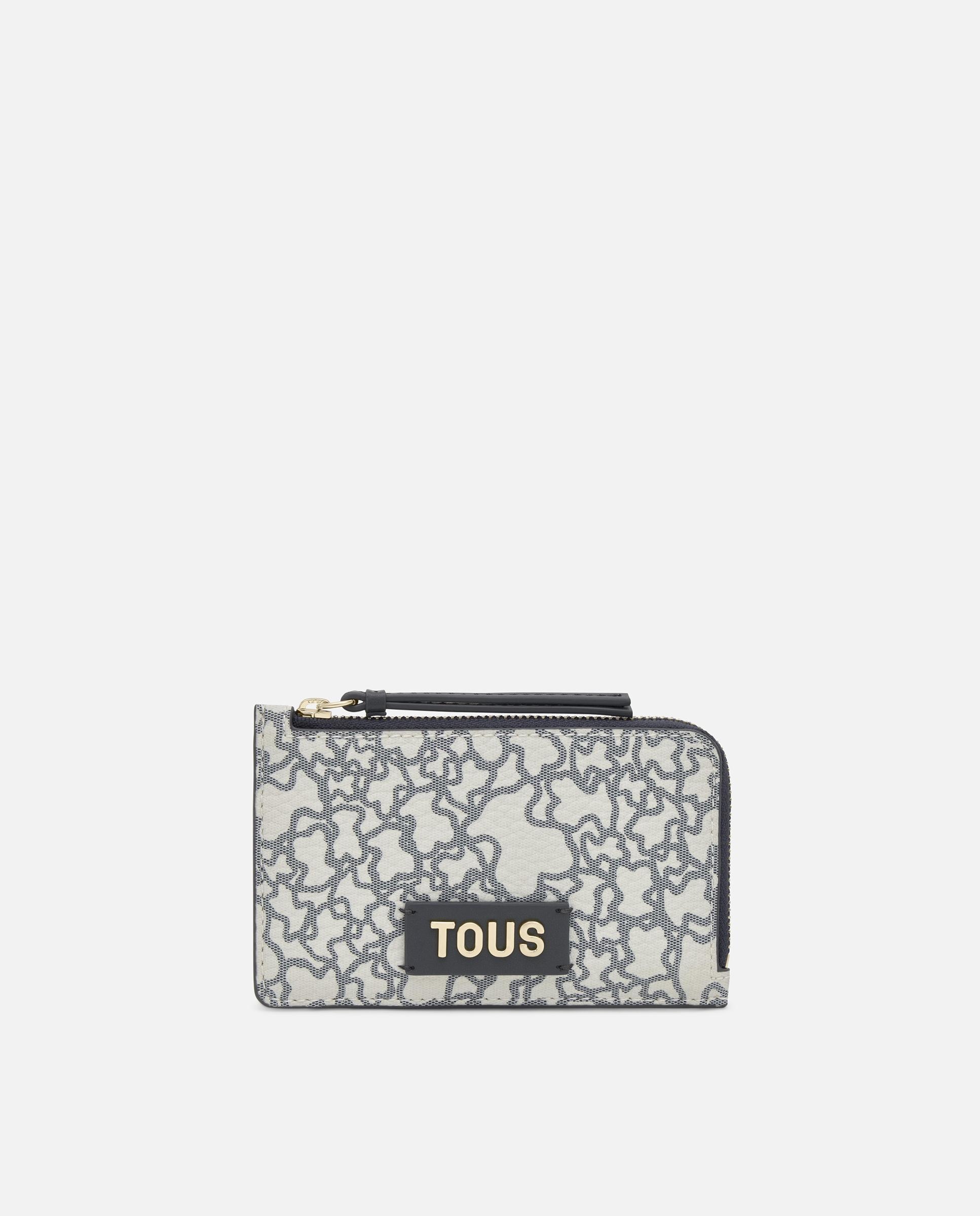 Monedero de mujer tarjetero kaos mini new - Tous - Gris Gris-1