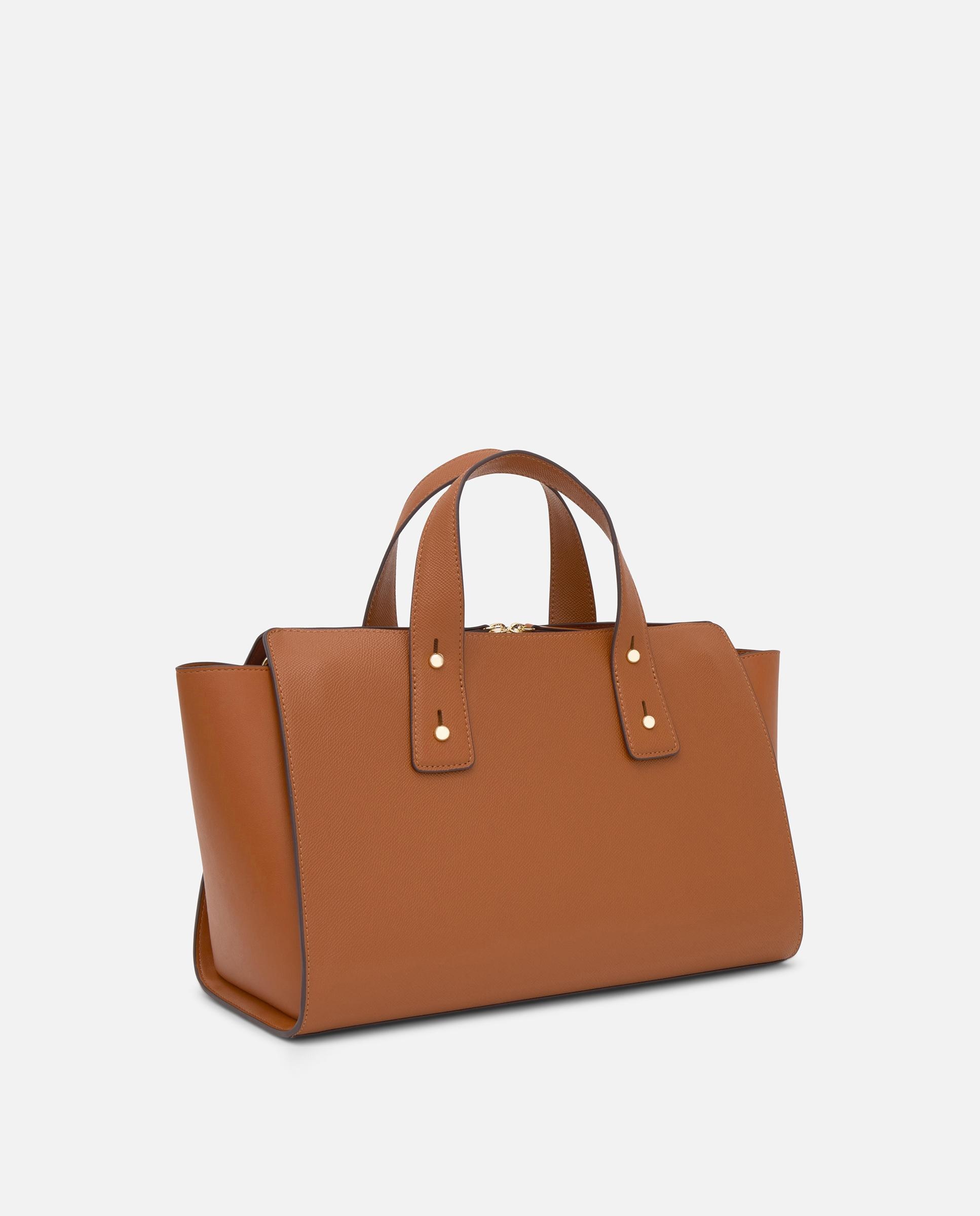 Bolso de hombro de mujer bowling mediano tous back to basics - Camel Camel-6