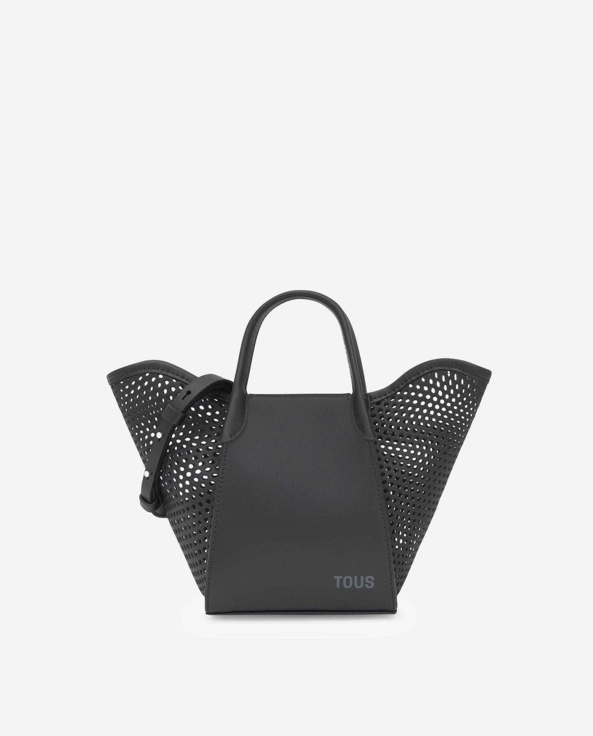 Imagen 0 de Bolso pequeño de mujer capazo tous tulip cutout Negro