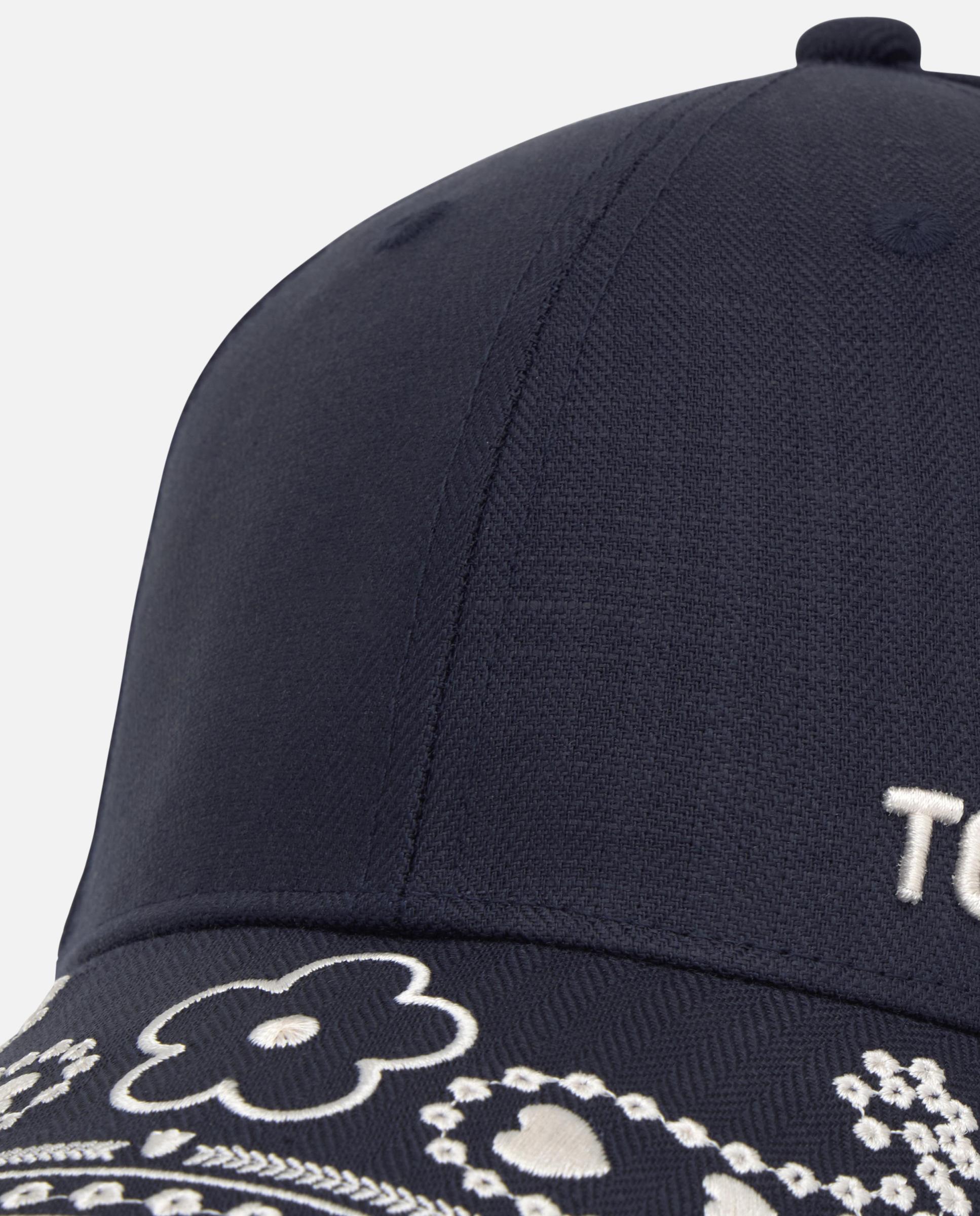 Gorra Tous Motifs Paisley - Azul marino Azul marino-5