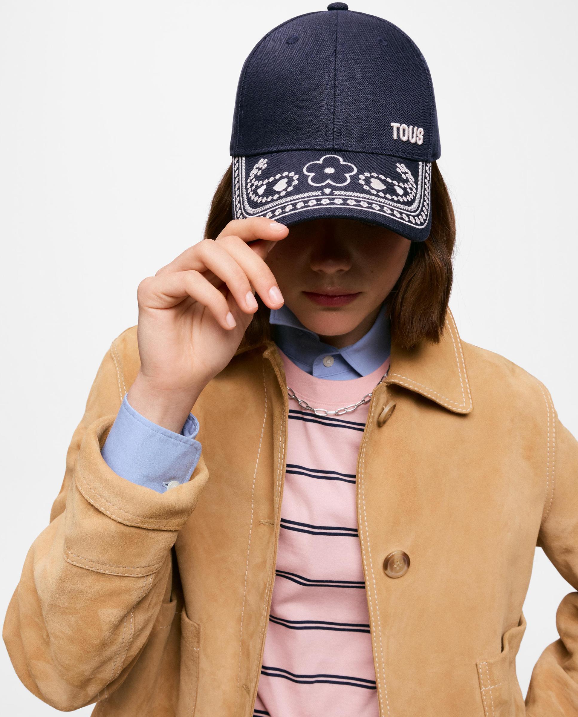 Gorra Tous Motifs Paisley - Azul marino Azul marino-2