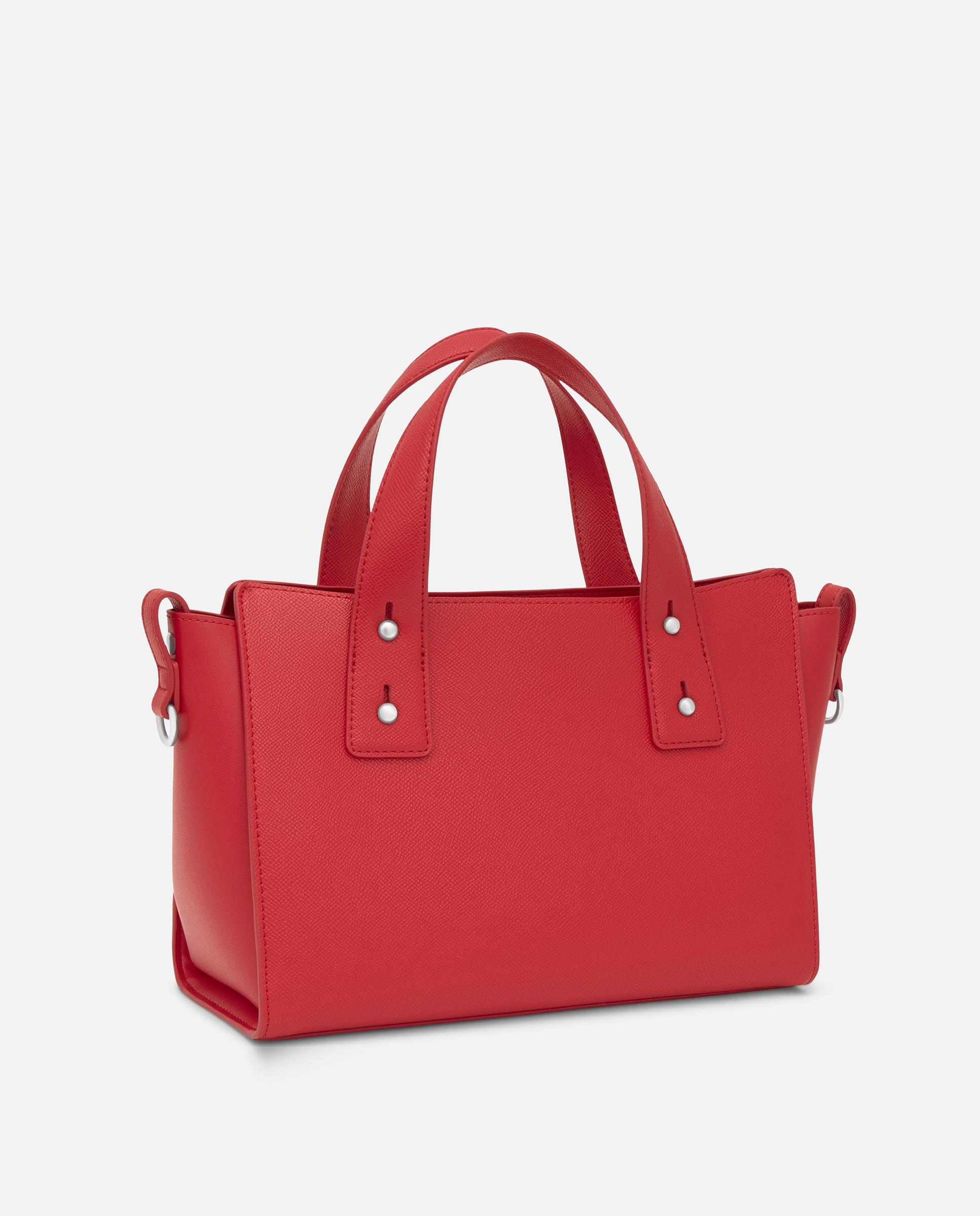 Bolso de mano de mujer city mediano tous back to basics - Rojo Rojo-4