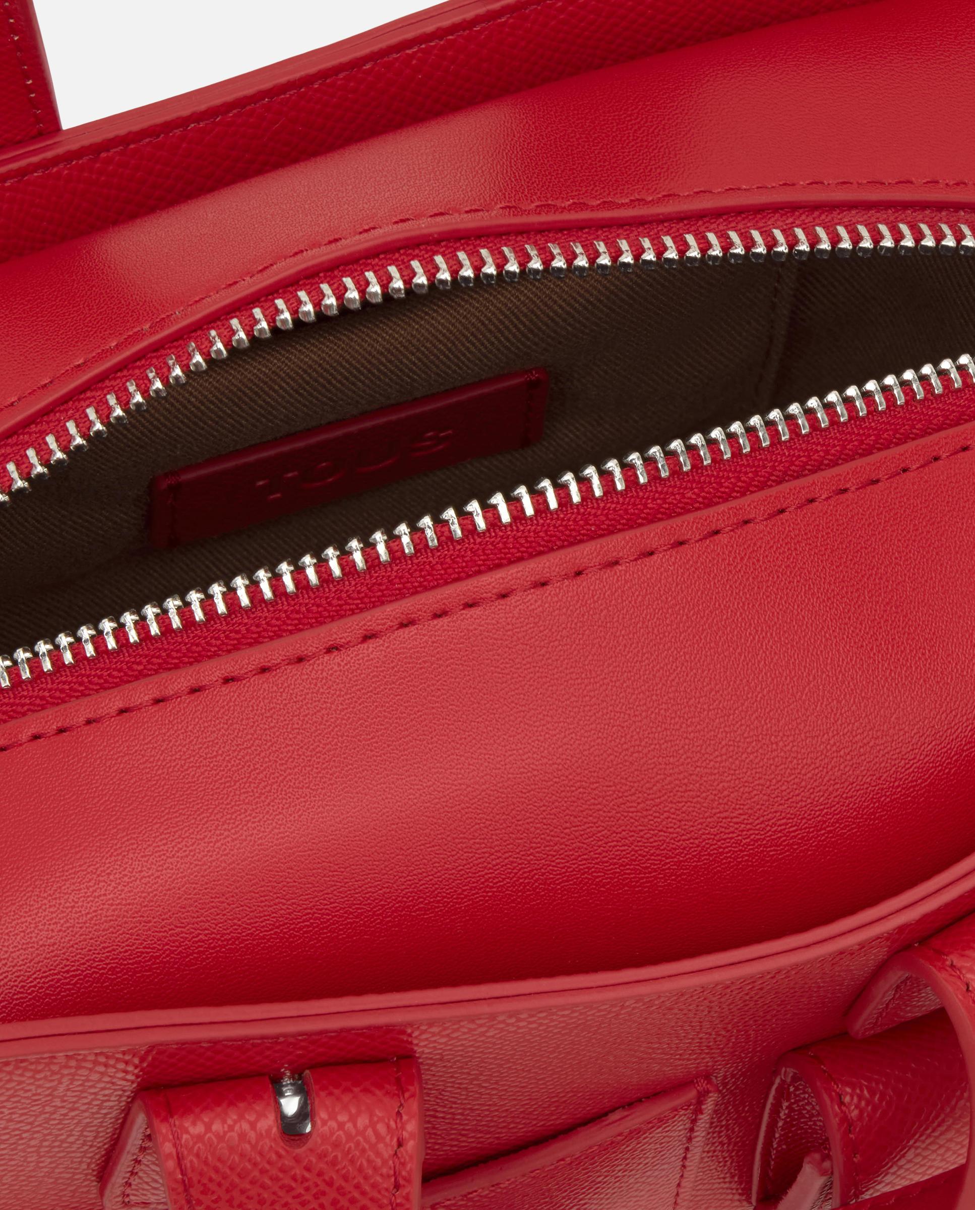 Bolso de mano tous back to basics pequeño transformable - Rojo Rojo-5