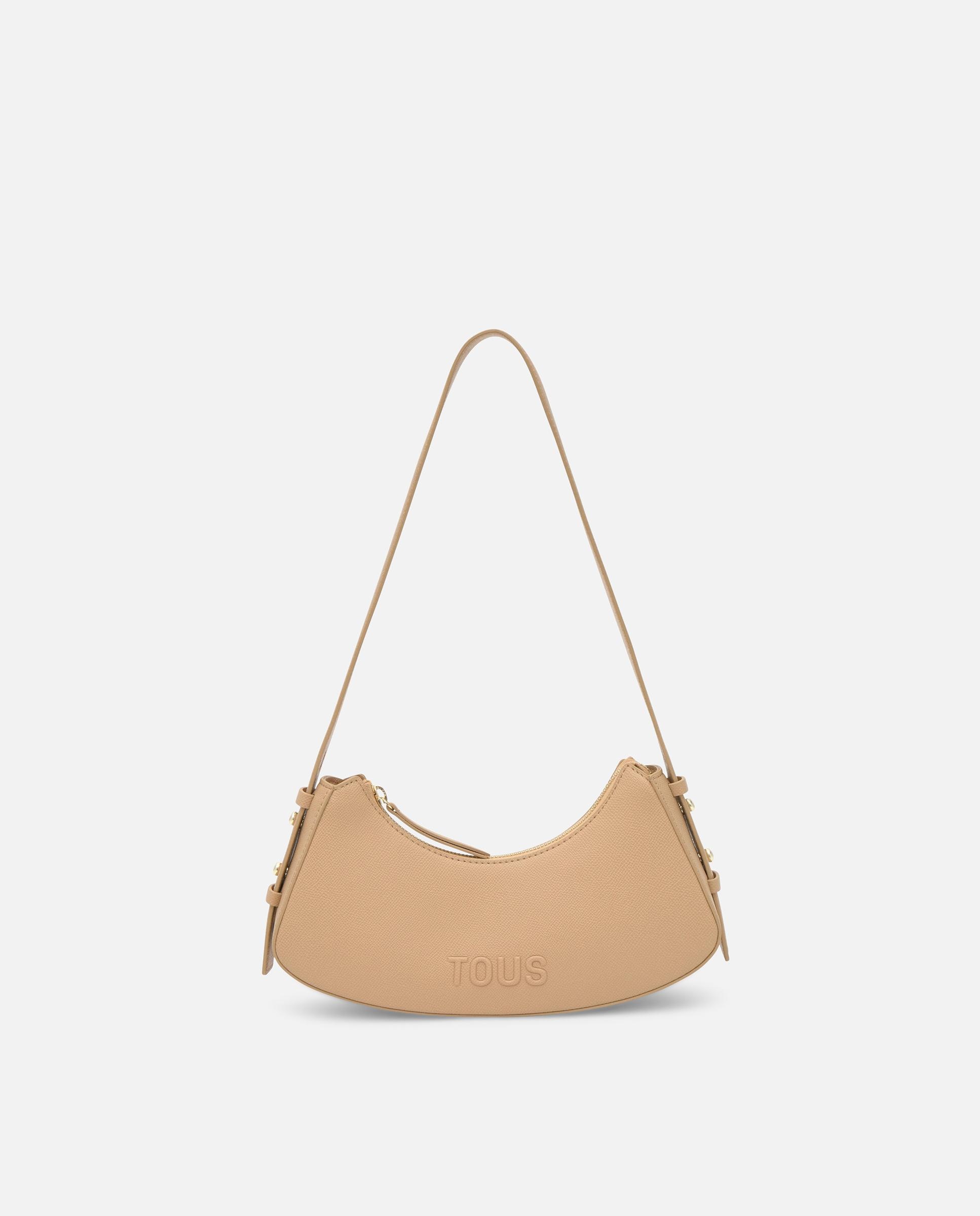 Imagen 0 de Bolso de hombro de mujer tous back to basics con cremallera Arena