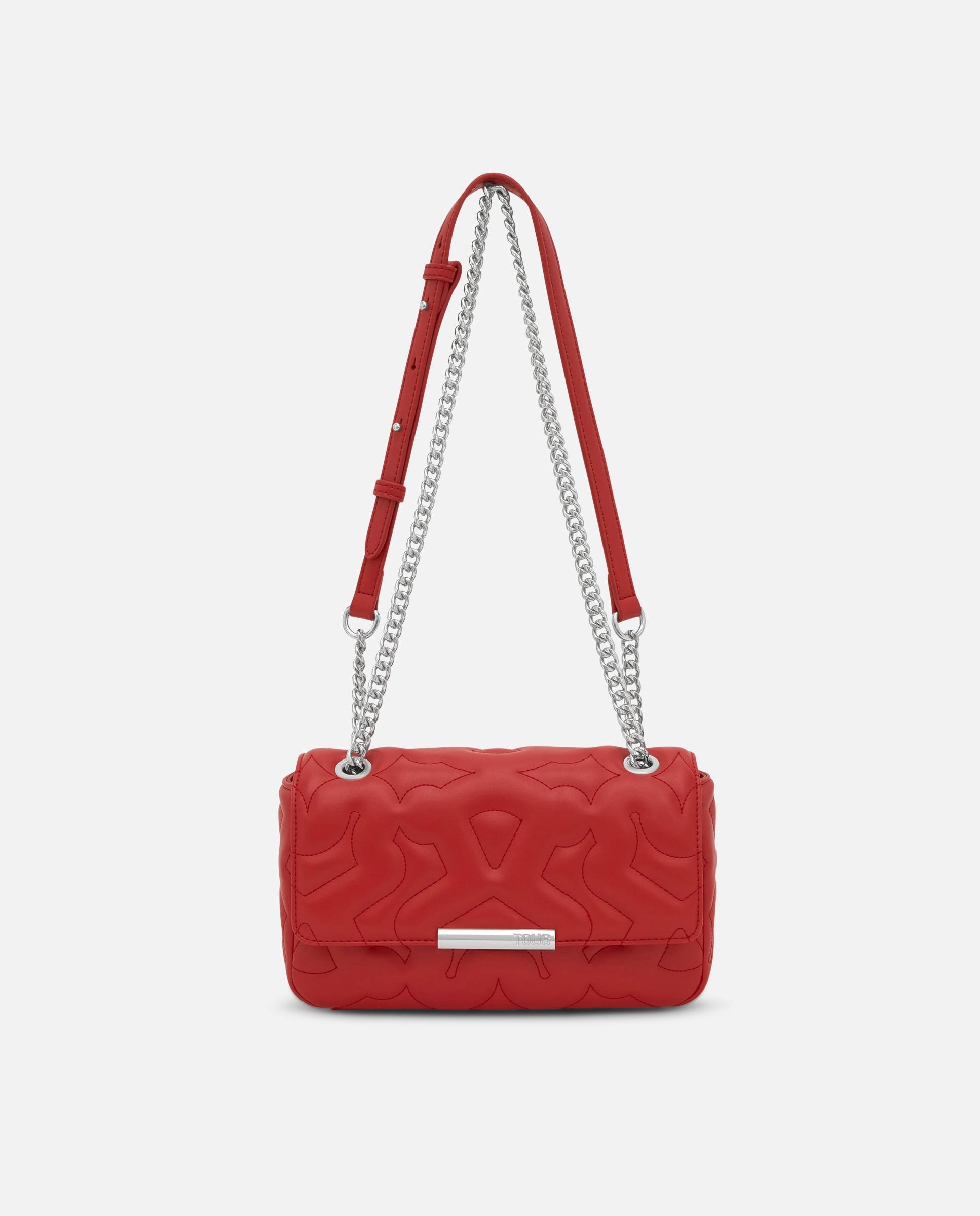Bandolera de mujer tous bear dream pequeña - Rojo Rojo-6