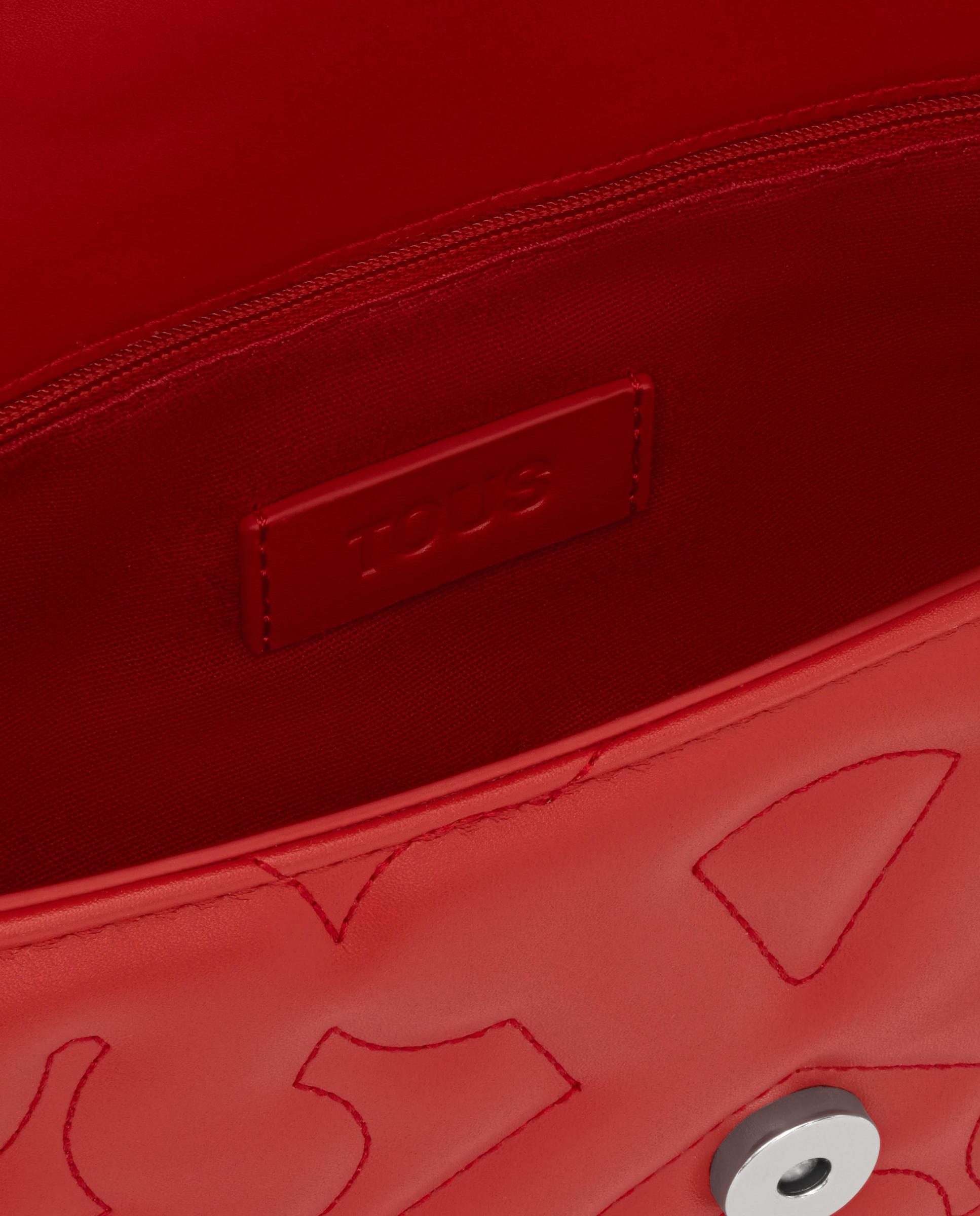 Bandolera de mujer tous bear dream pequeña - Rojo Rojo-7