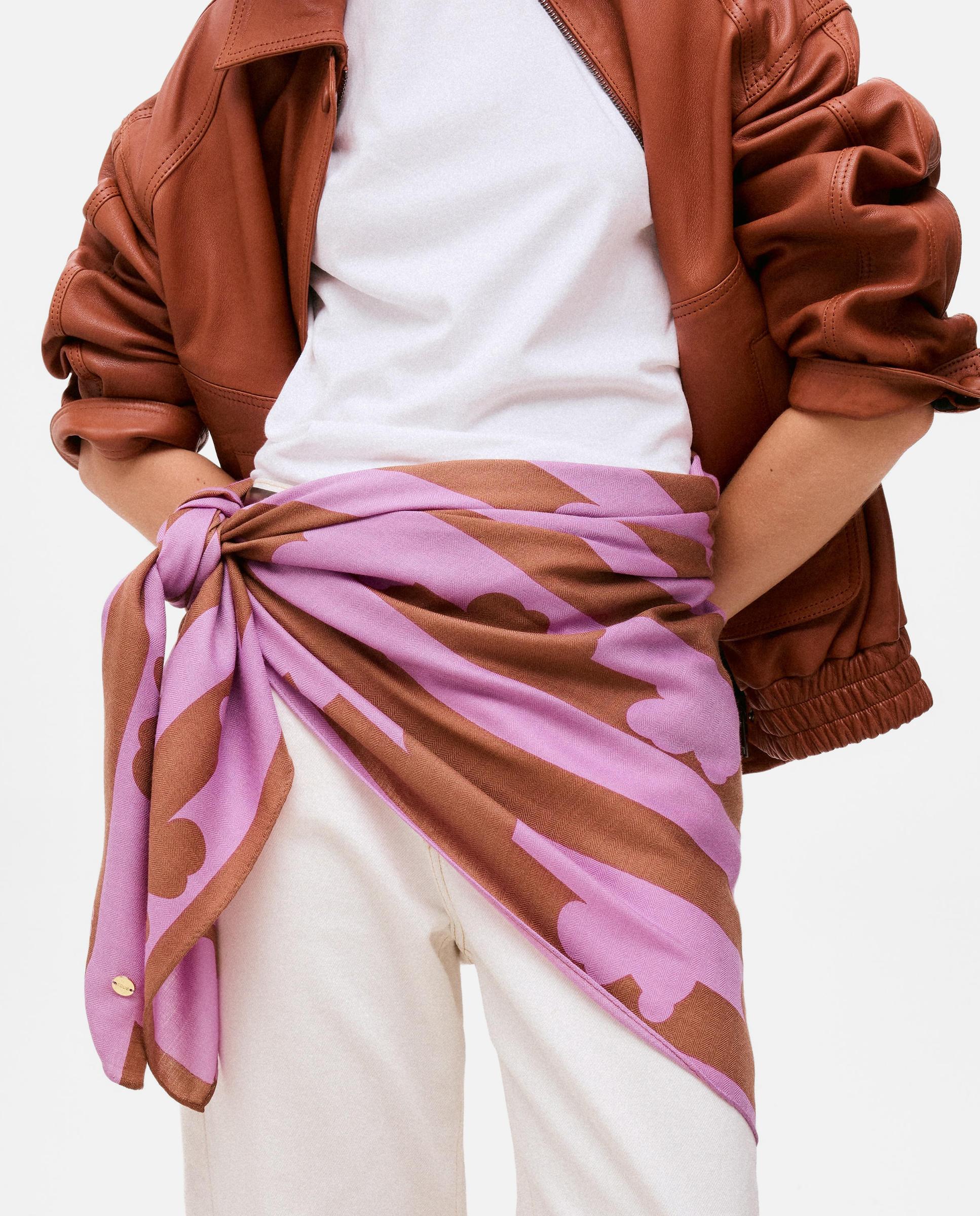 Pañuelo cuadrado - Tous - Malva Malva-2