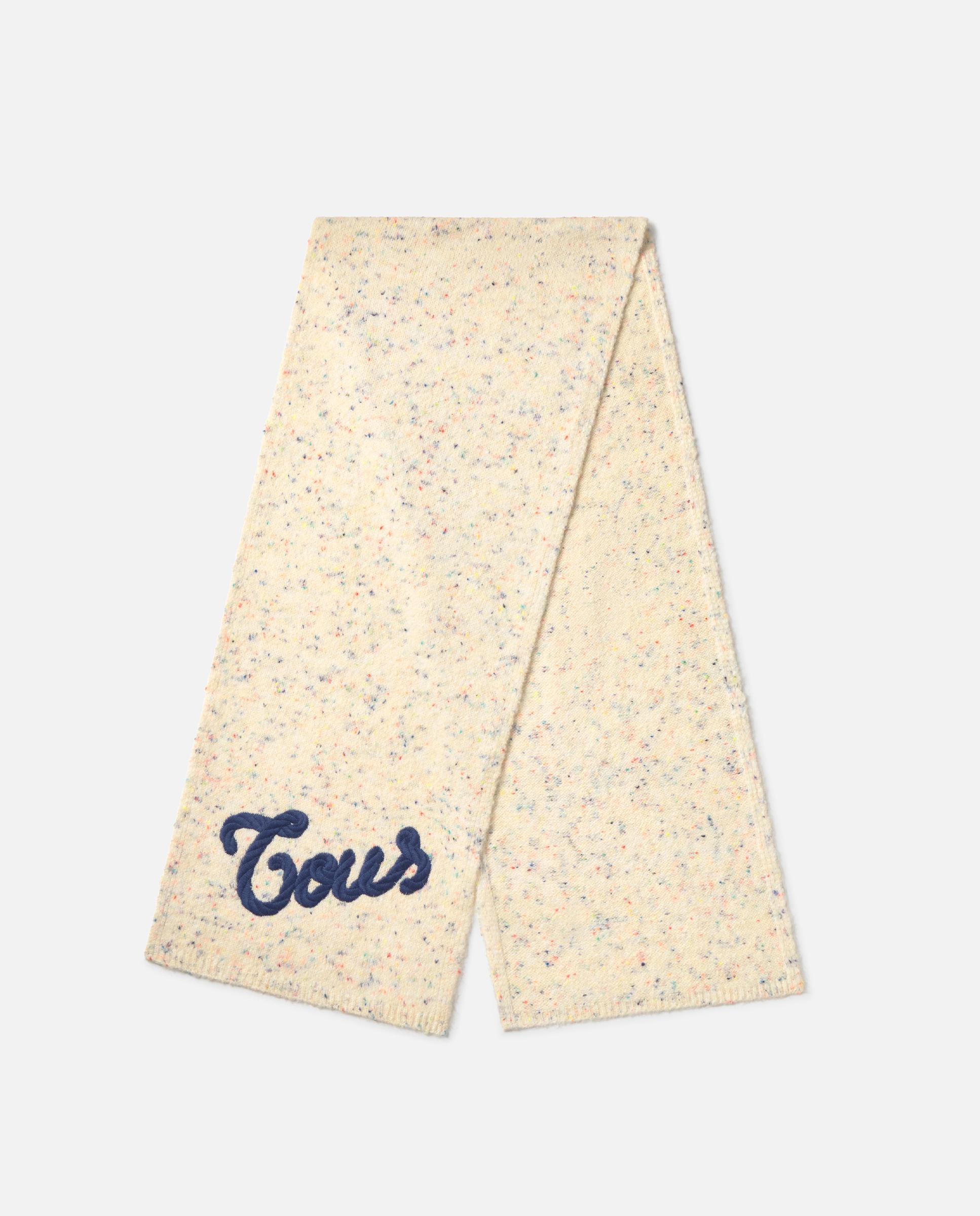 Bufanda de mujer de punto tous monogran - Beige Beige-1