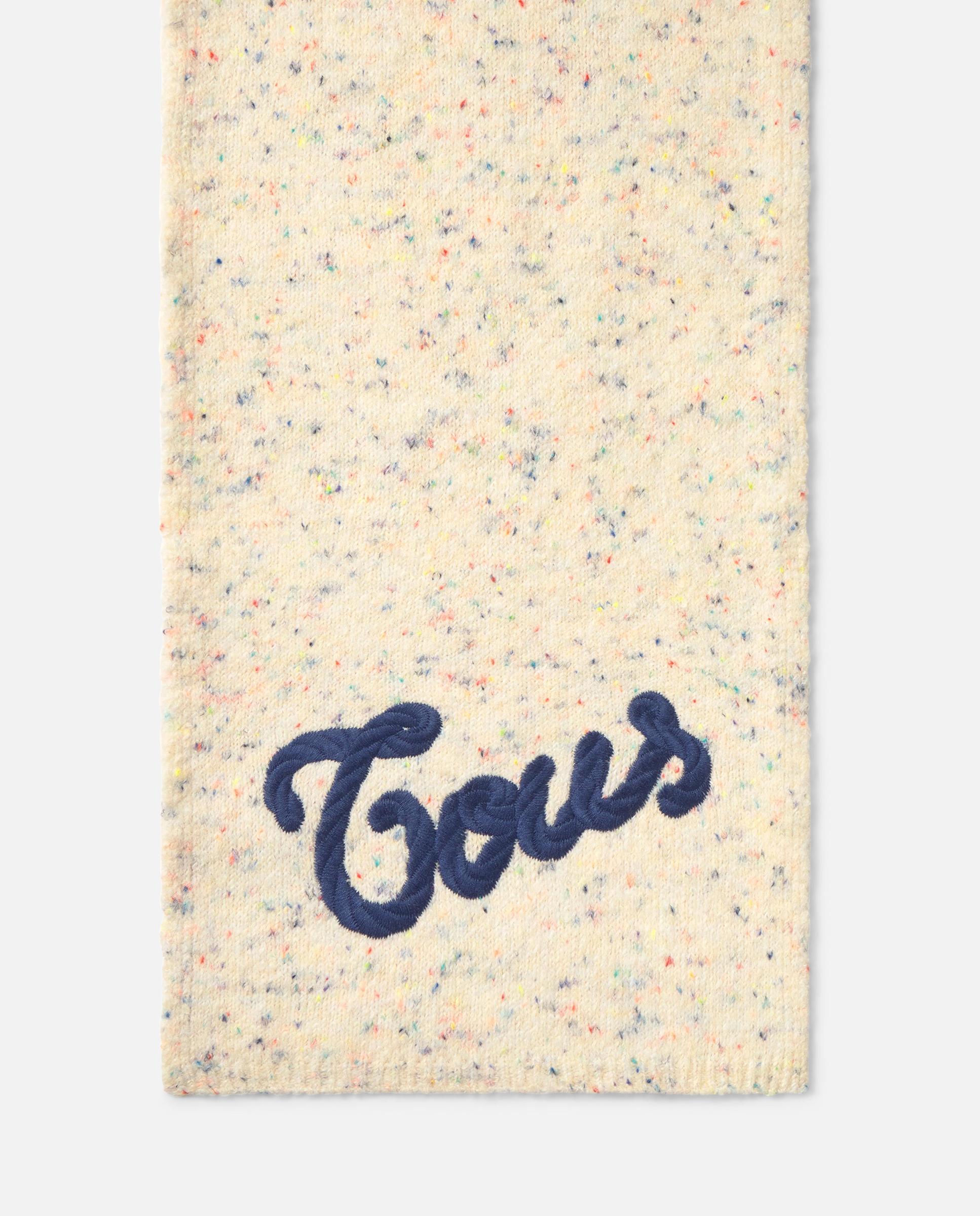Bufanda de mujer de punto tous monogran - Beige Beige-3