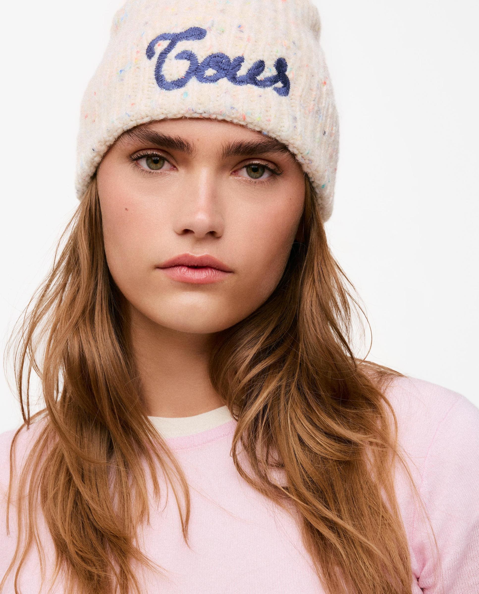 Gorro de mujer de punto tous monogran - Beige Beige-2