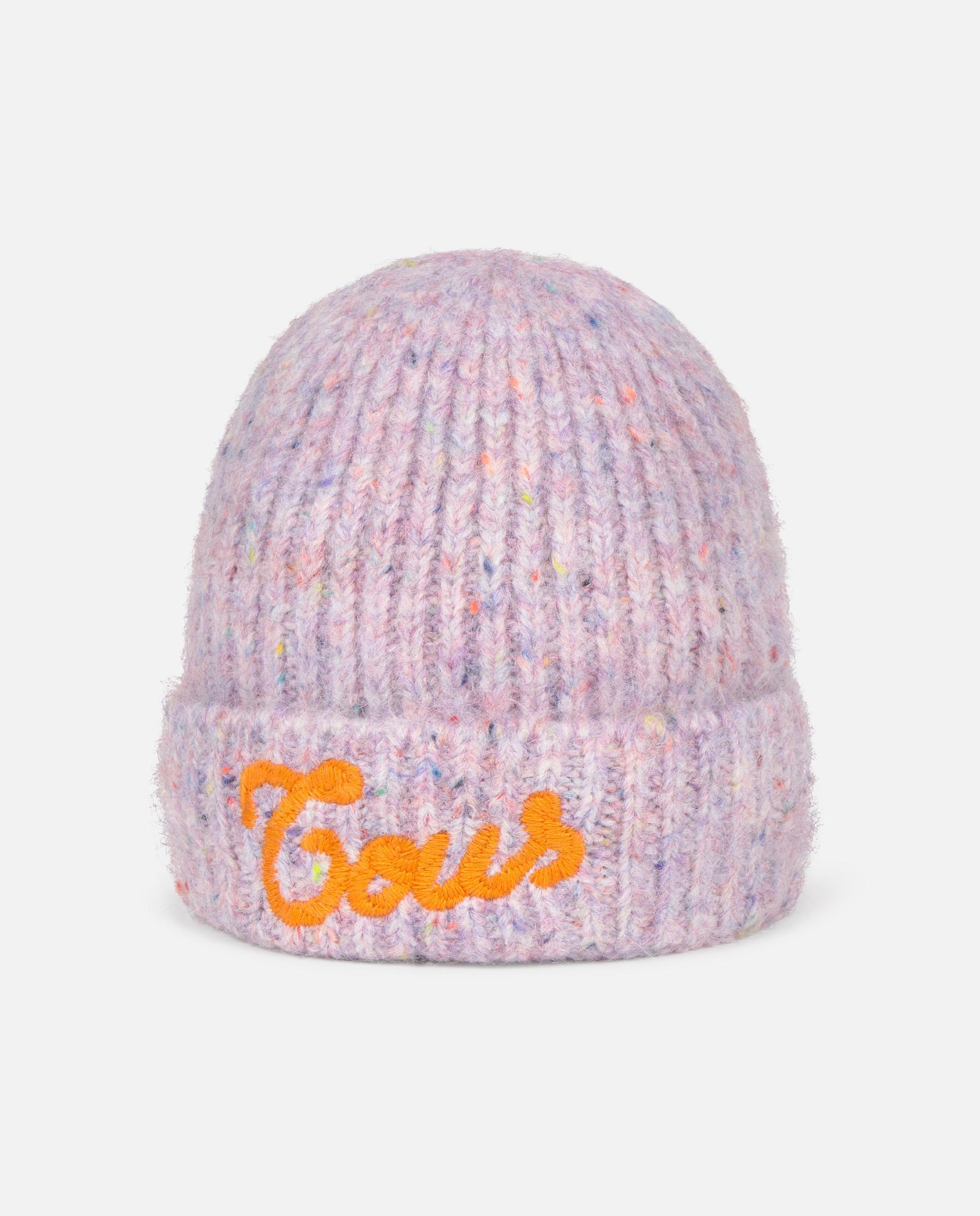 Gorro de mujer de punto tous monogran - Malva Malva-1