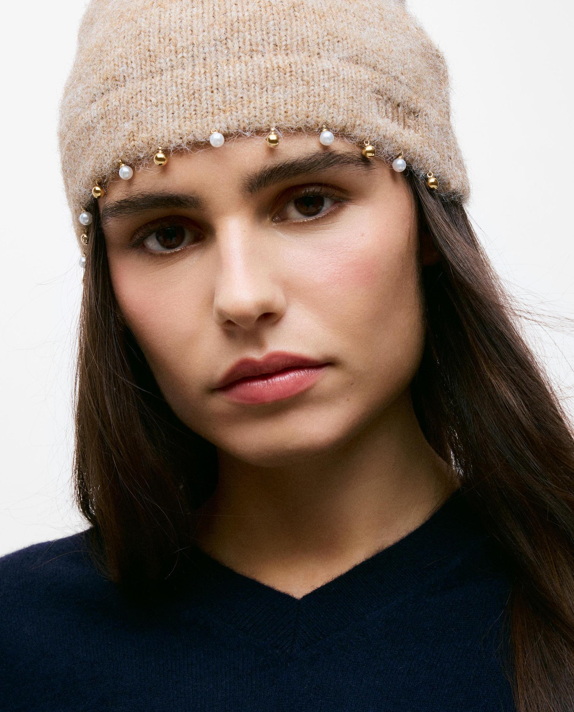 Gorro de mujer de punto tous earrings - Moka Moka-2