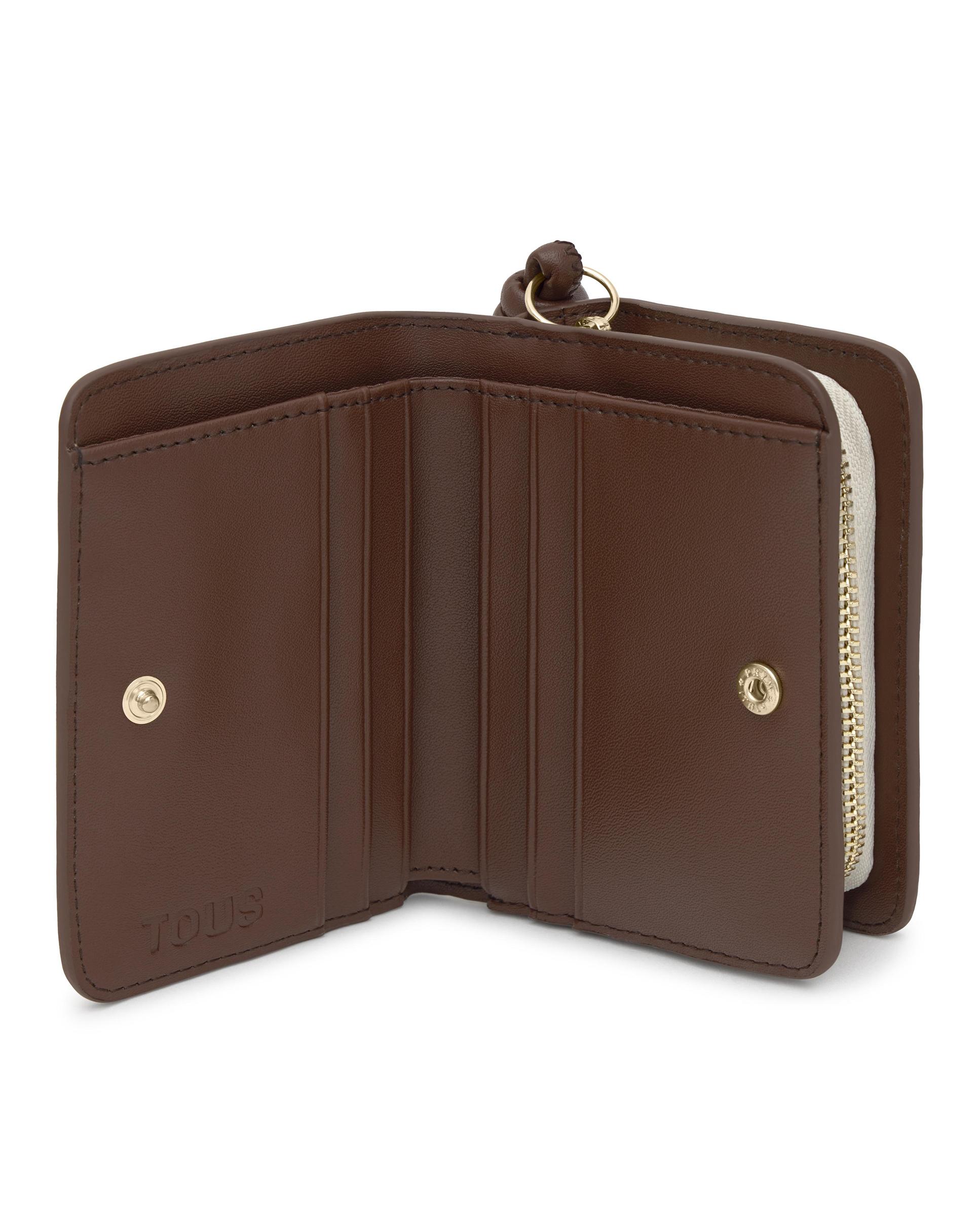 Cartera de mujer doble new dorp - Tous - Beige Beige-4