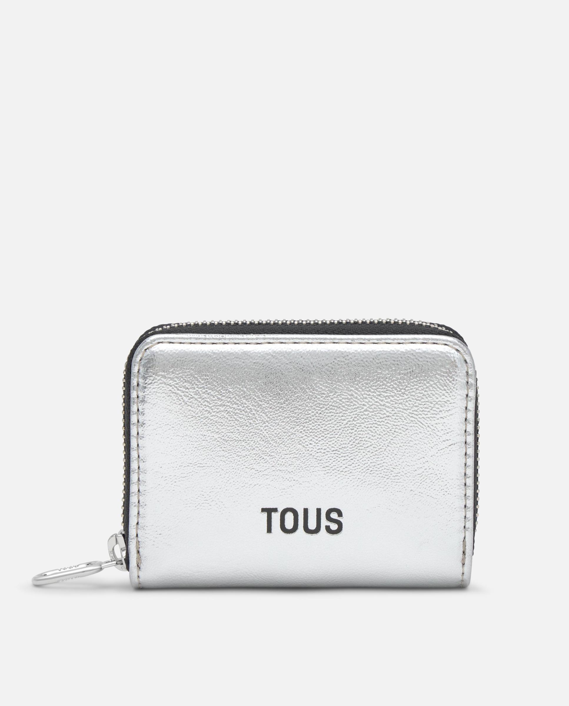 Monedero de mujer mediano new dorp - Tous - Plateado Plateado-1