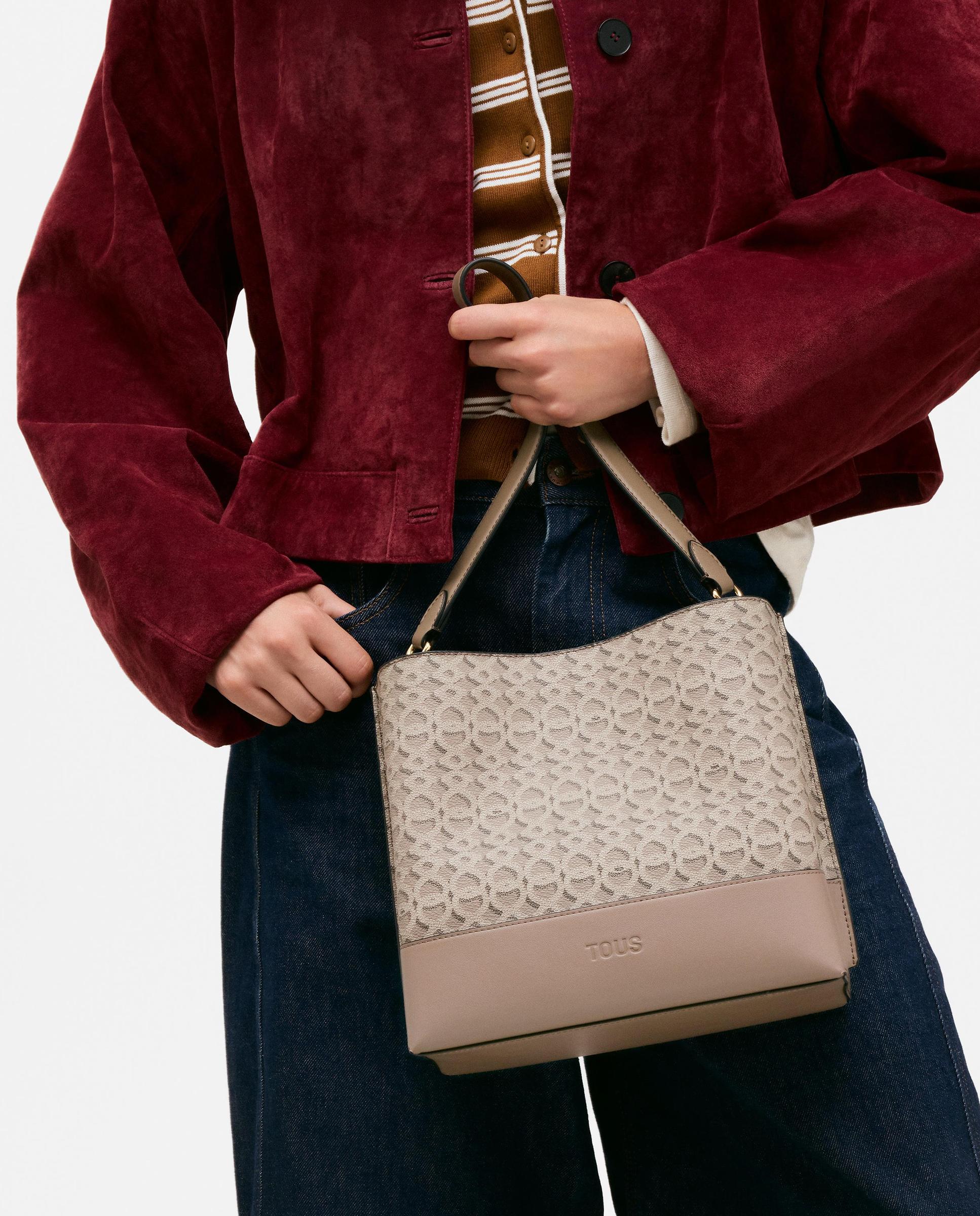 Bolso de hombro de mujer tote grande tous infinity - Topo Topo-3