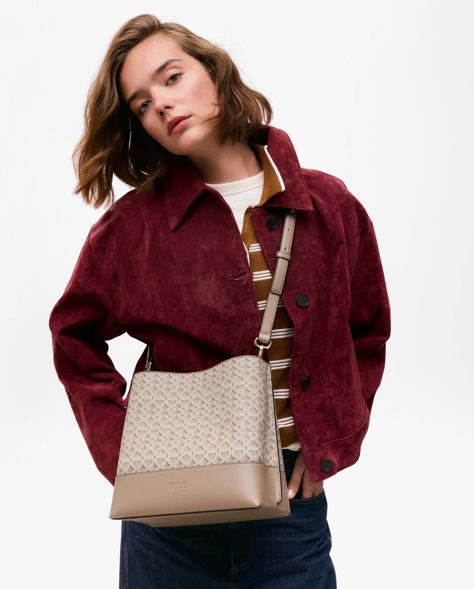 Bolso de hombro de mujer tote grande tous infinity - Topo Topo-4