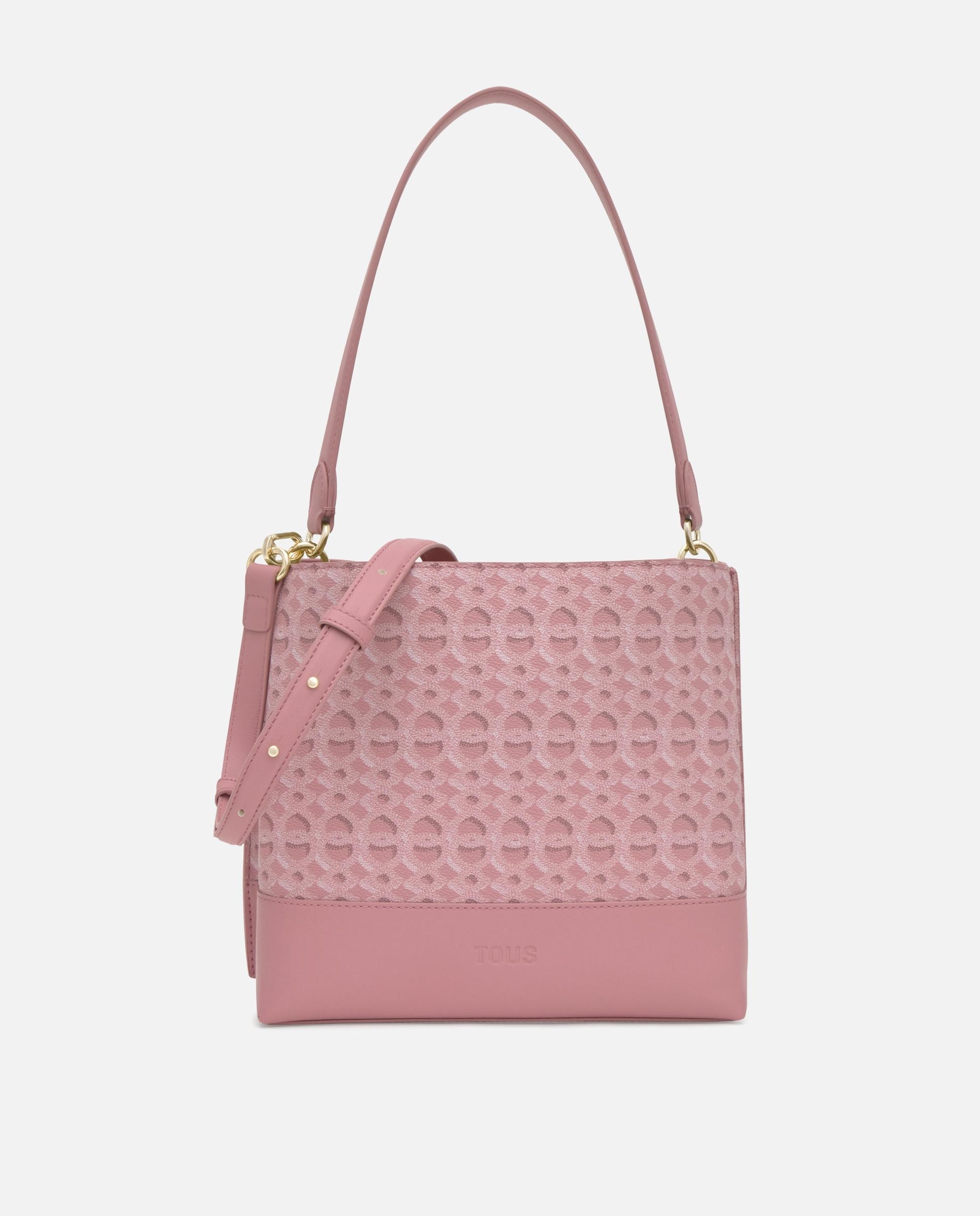 Bolso de hombro de mujer tous infinity bombonera mediana - Rosa pastel Rosa pastel-1