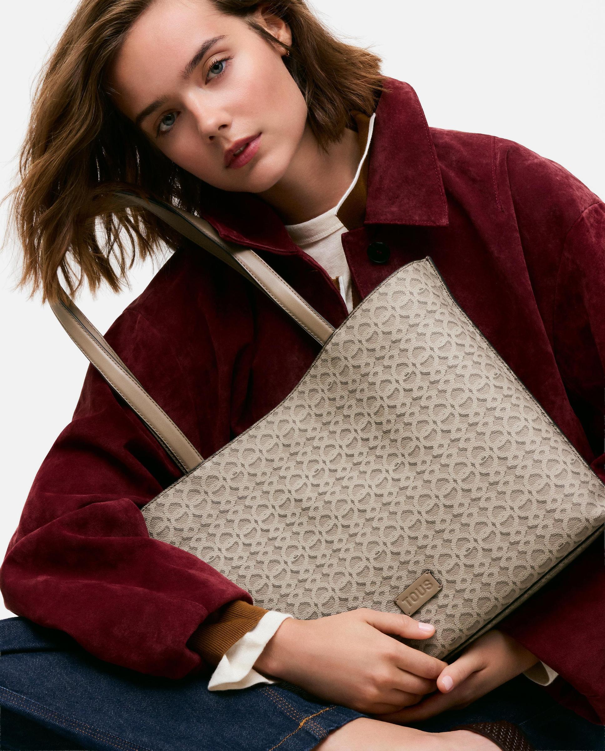 Bolso de hombro de mujer tous infinity bombonera mediana - Topo Topo-2