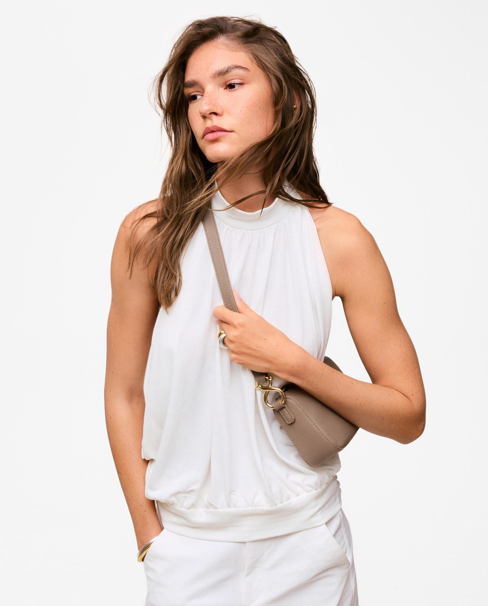 Bolso de hombro de mujer en piel tous infinity - Topo Topo-7
