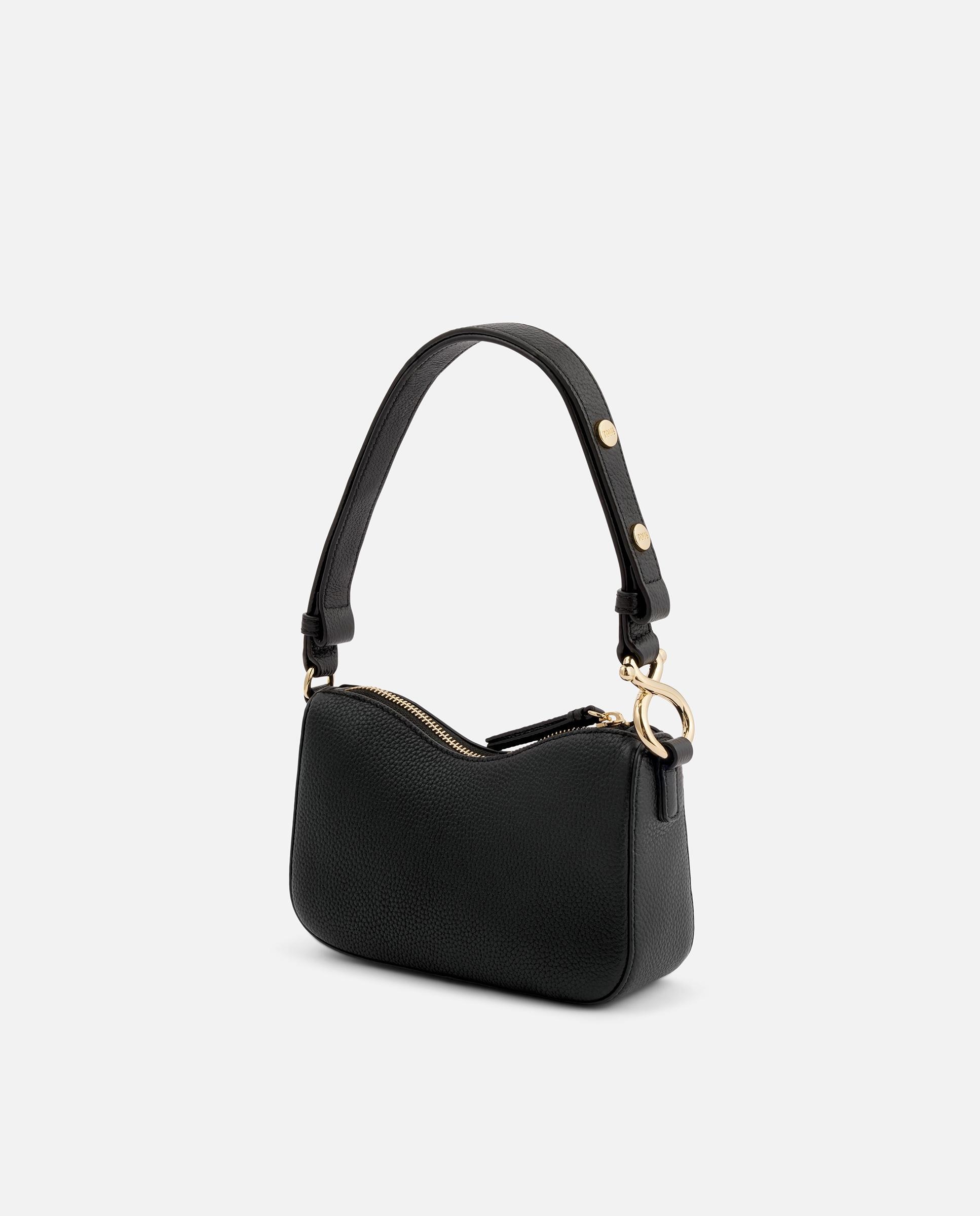 Bolso de hombro de mujer de piel tous infinity - Negro Negro-2