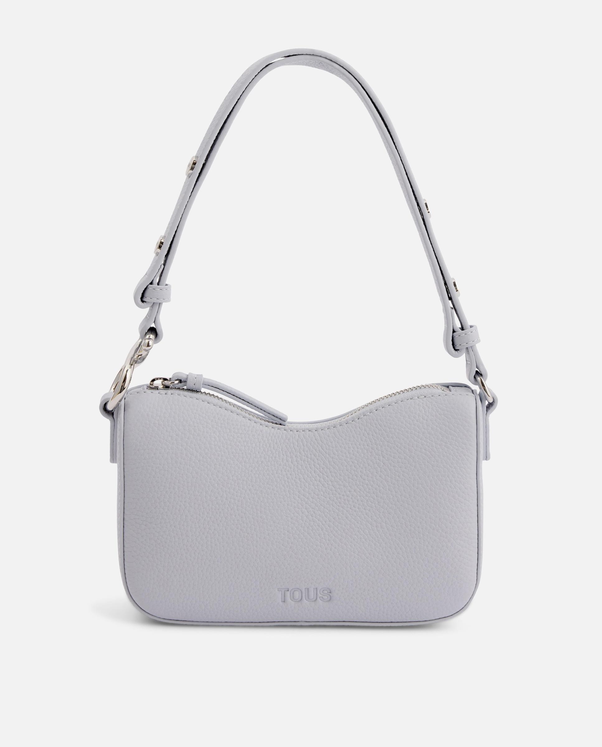 Bolso de hombro de mujer de piel tous infinity - Azul celeste Azul celeste-1