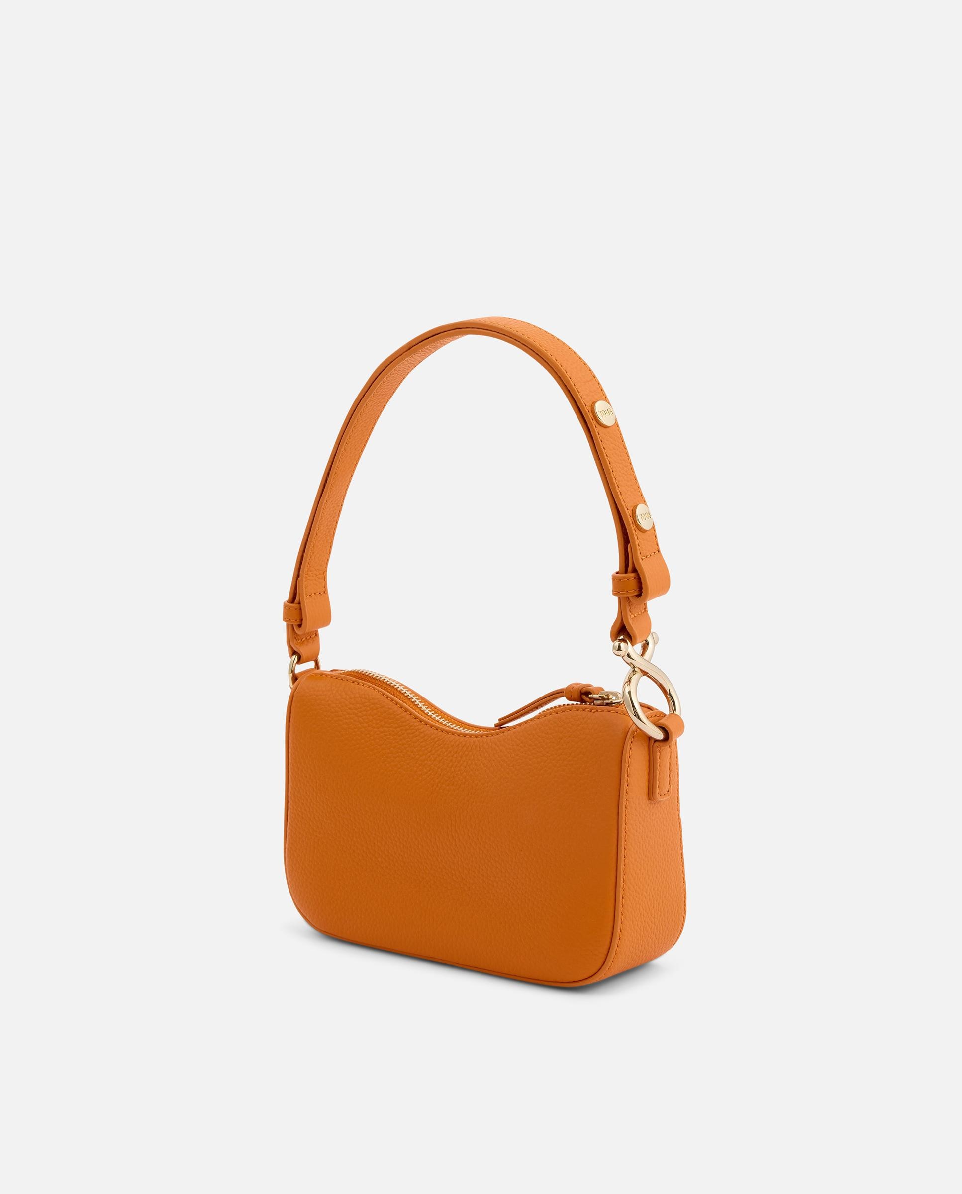 Bolso de hombro de mujer de piel tous infinity - Naranja Naranja-6