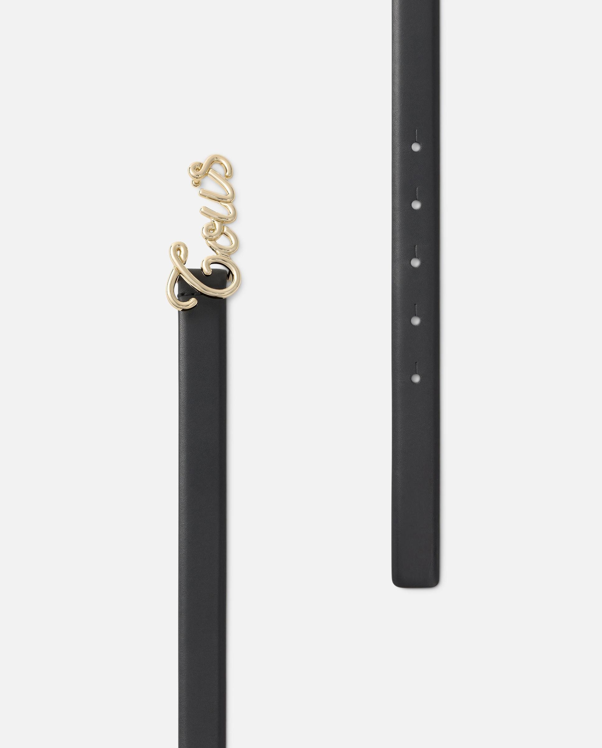 Imagen 2 de Cinturón de mujer de piel 90 cm tous monogram - Negro Negro
