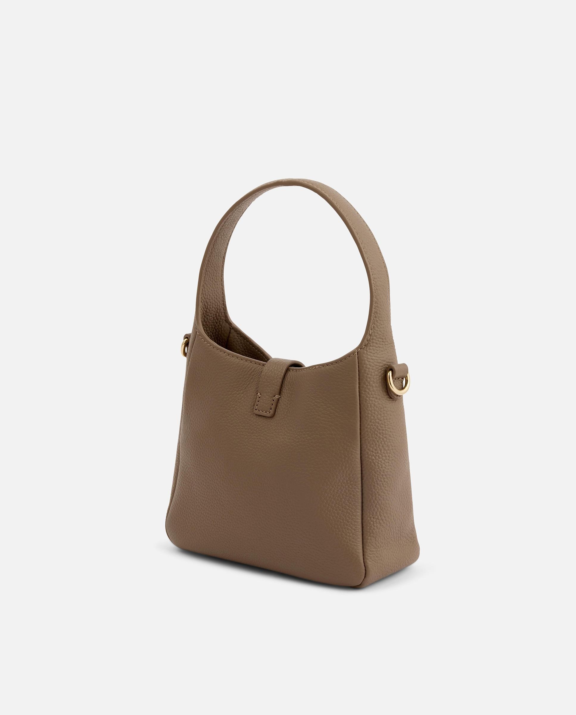 Bolso pequeño de mujer tipo saca de piel tous infinity - Topo Topo-6