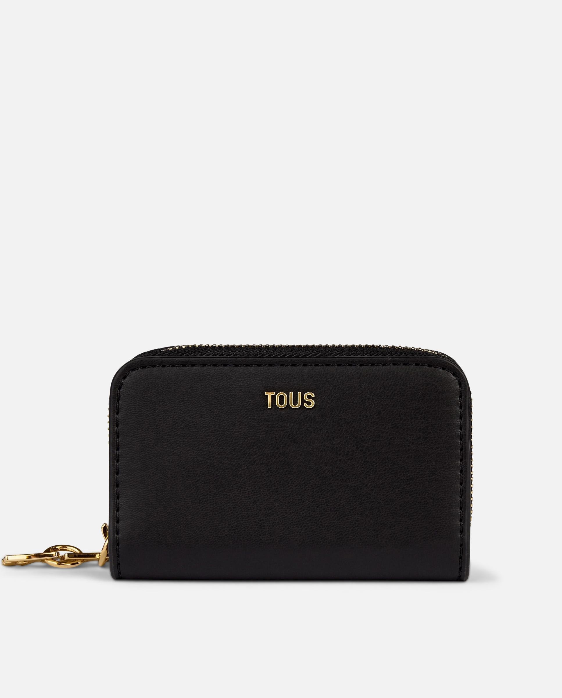 Monedero de mujer tous half bear pequeño - Negro Negro-1