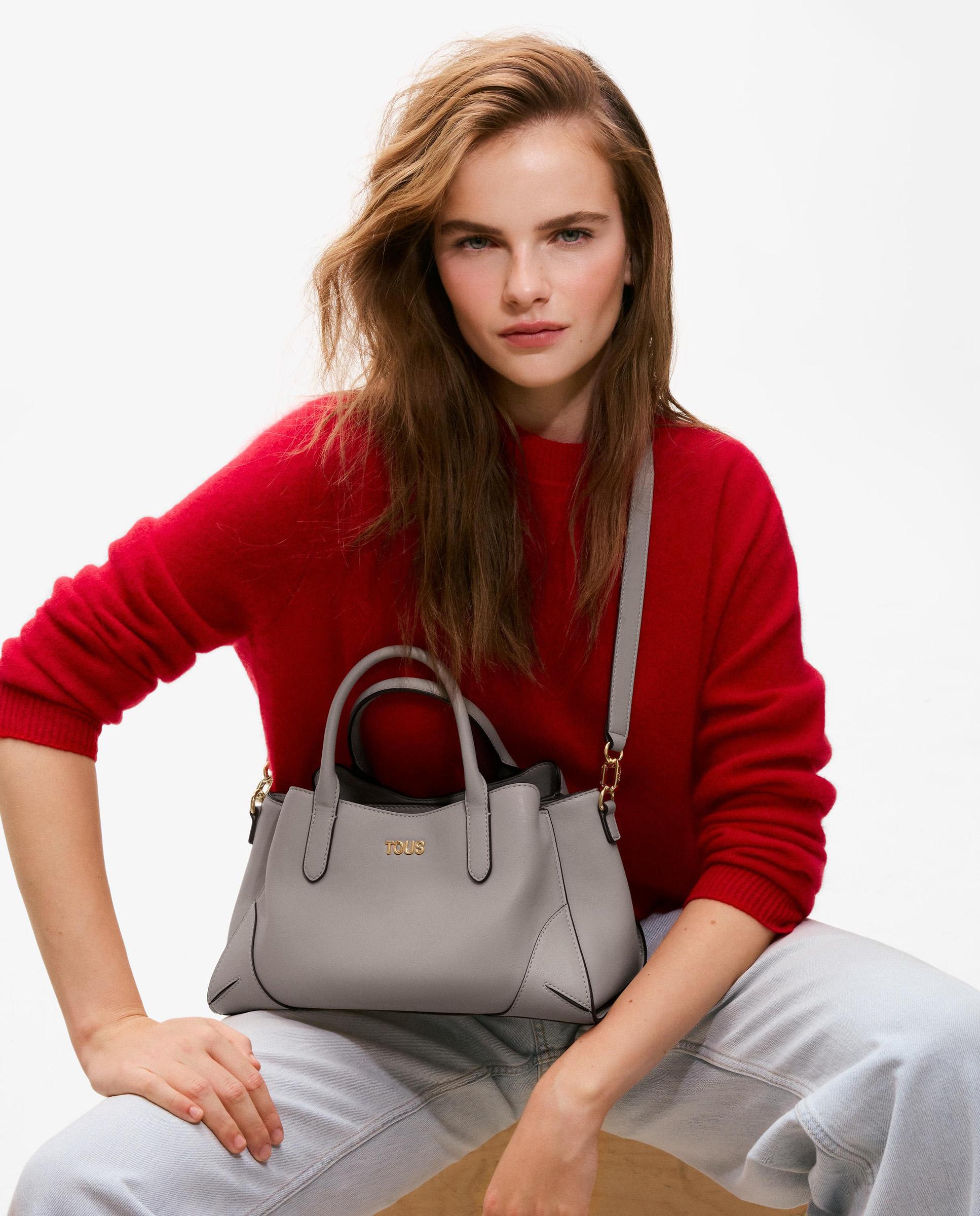 Imagen 2 de Bolso de mano de mujer city pequeño tous essential - Piedra Piedra