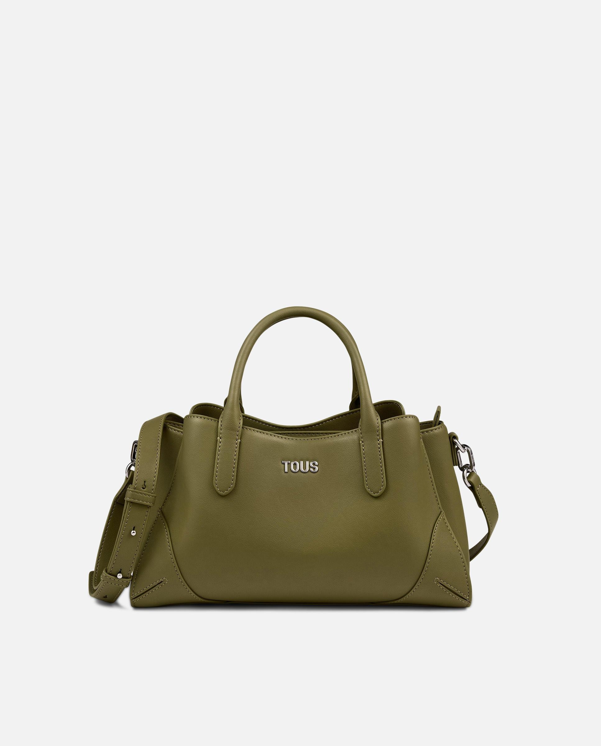 Imagen 4 de Bolso de mano de mujer city pequeño tous essential - Verde Oliva Verde Oliva