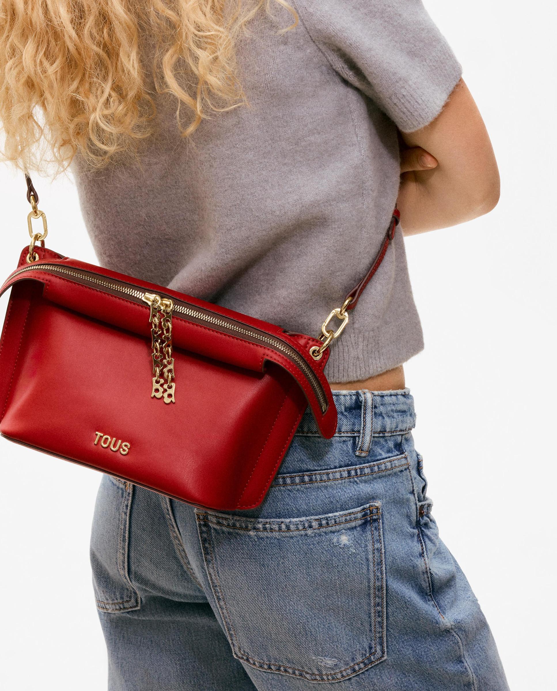 Imagen 3 de Bolso city pequeño - Tous - Carmin Carmin