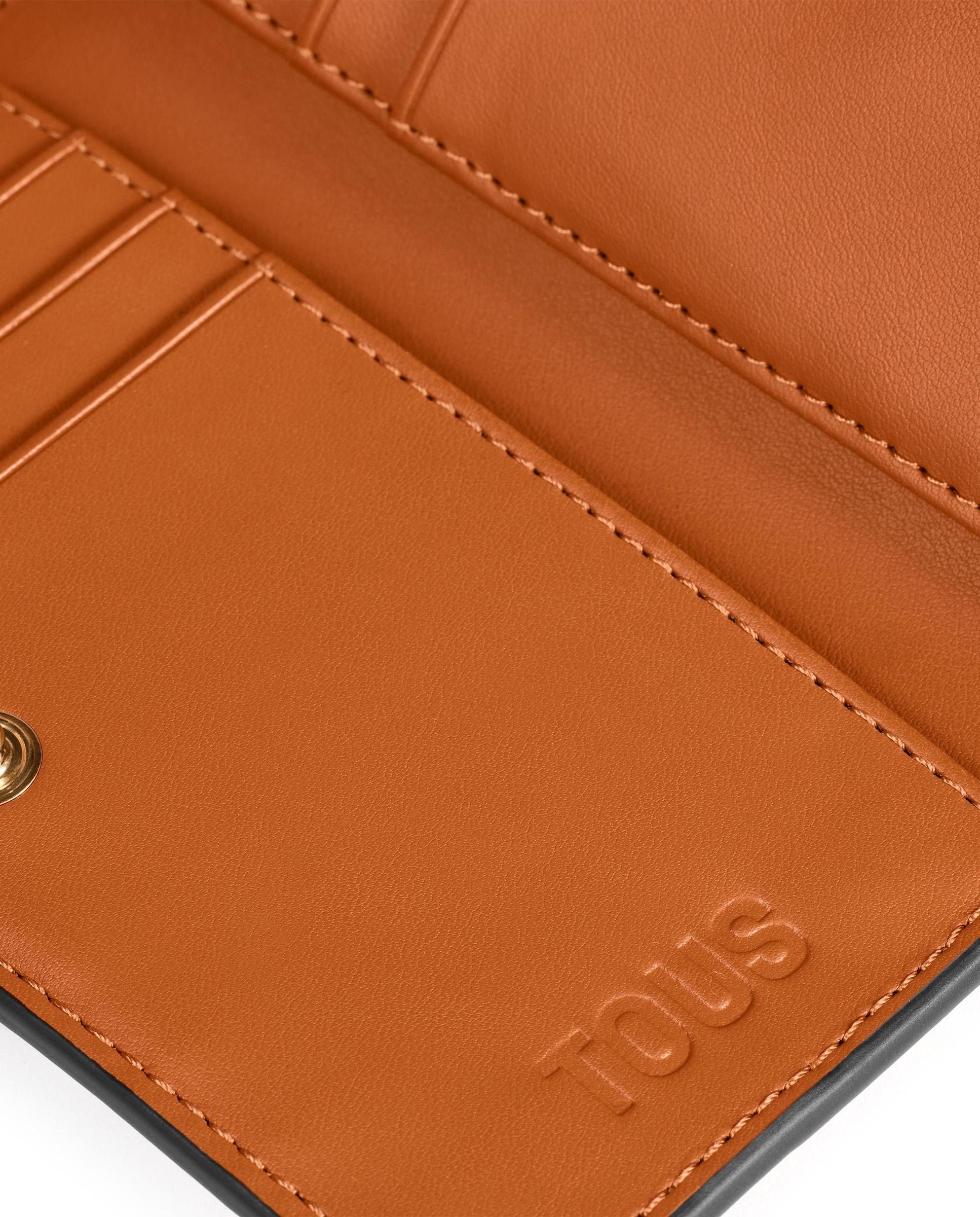 Imagen 2 de Cartera de mujer kaos icon billetera pequeña - Tous - Beige Beige