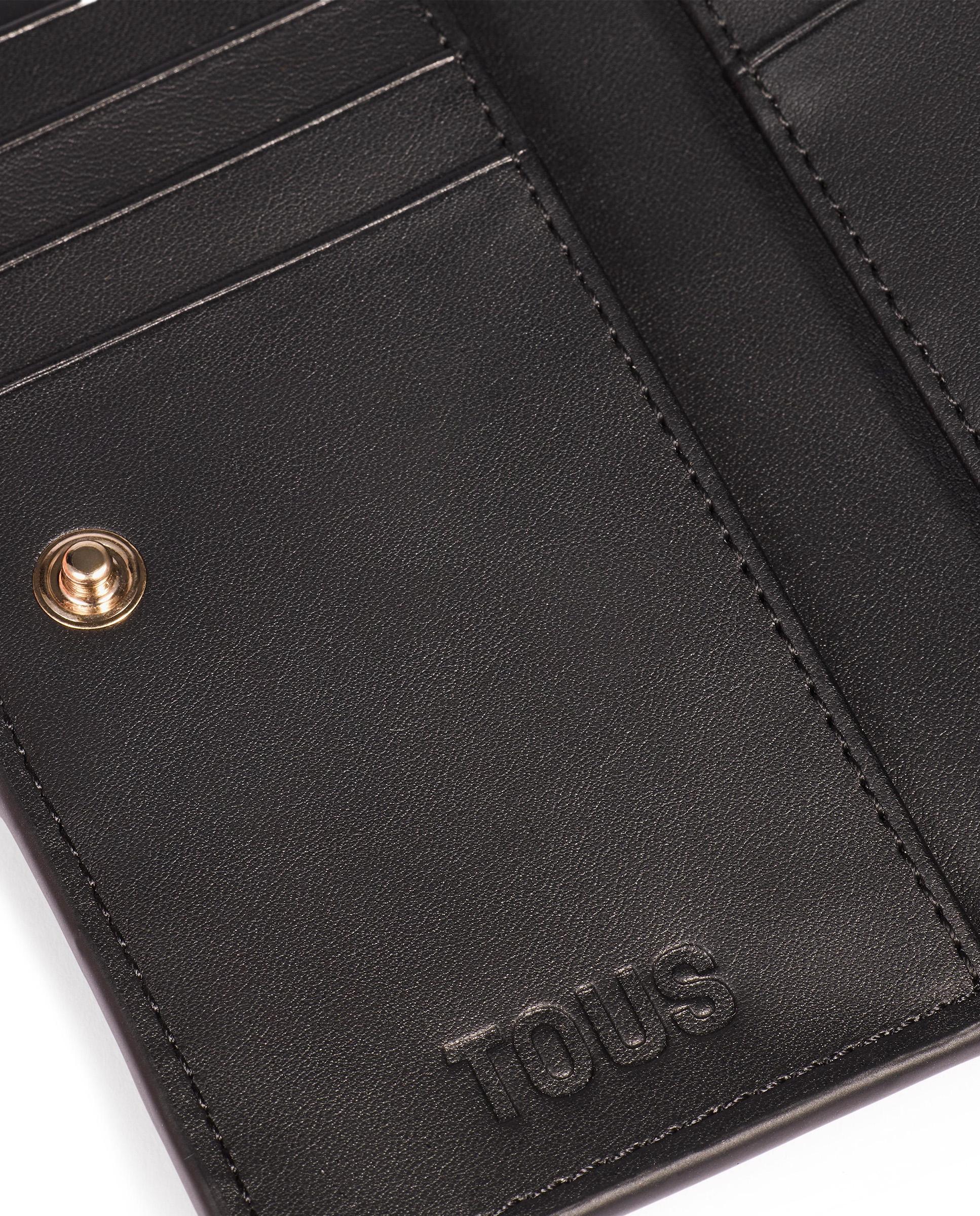 Imagen 2 de Cartera de mujer kaos icon billetera pequeña - Tous - Negro Negro