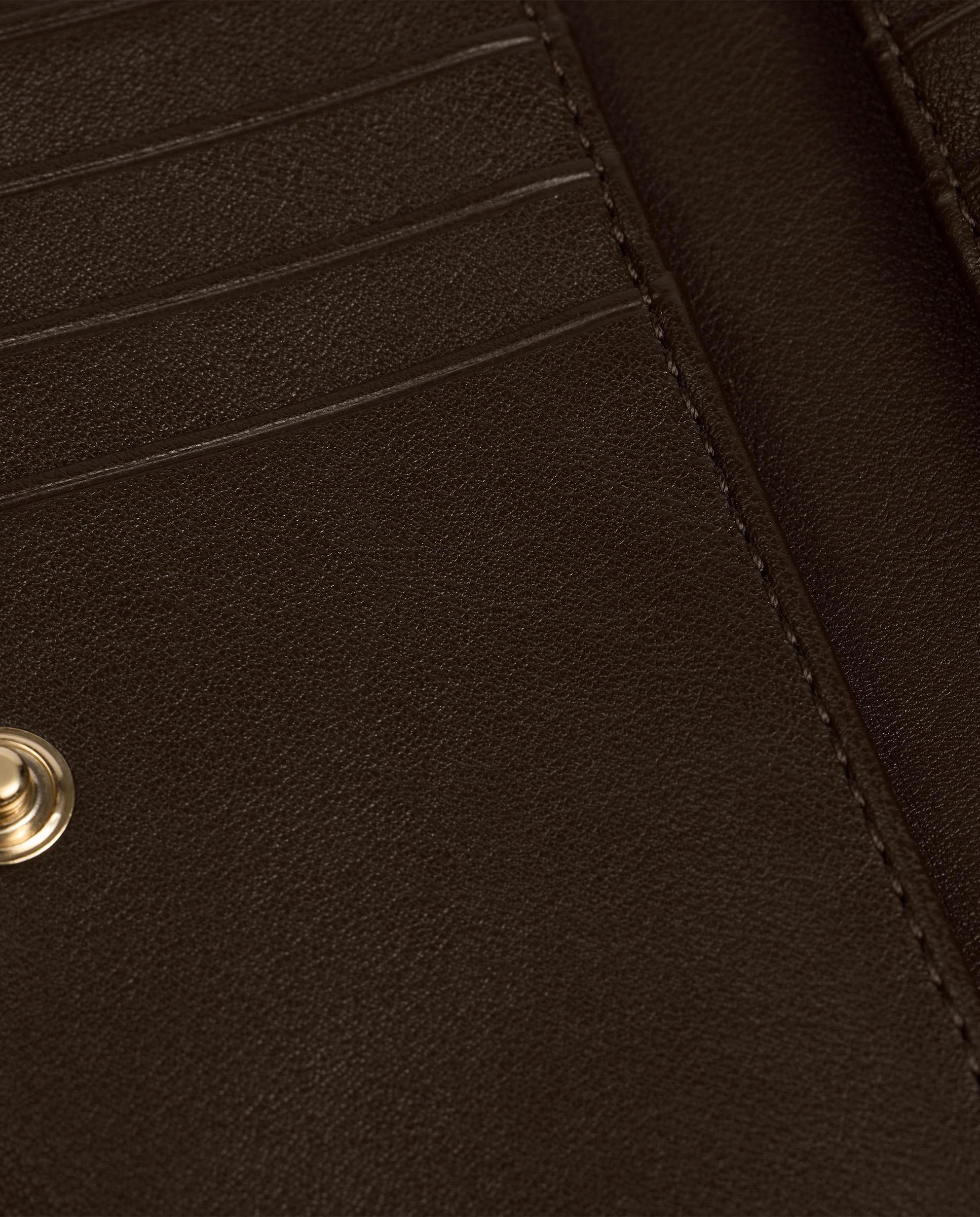 Cartera de mujer tous essential billetera pequeña - Marrón oscuro Marrón oscuro-2