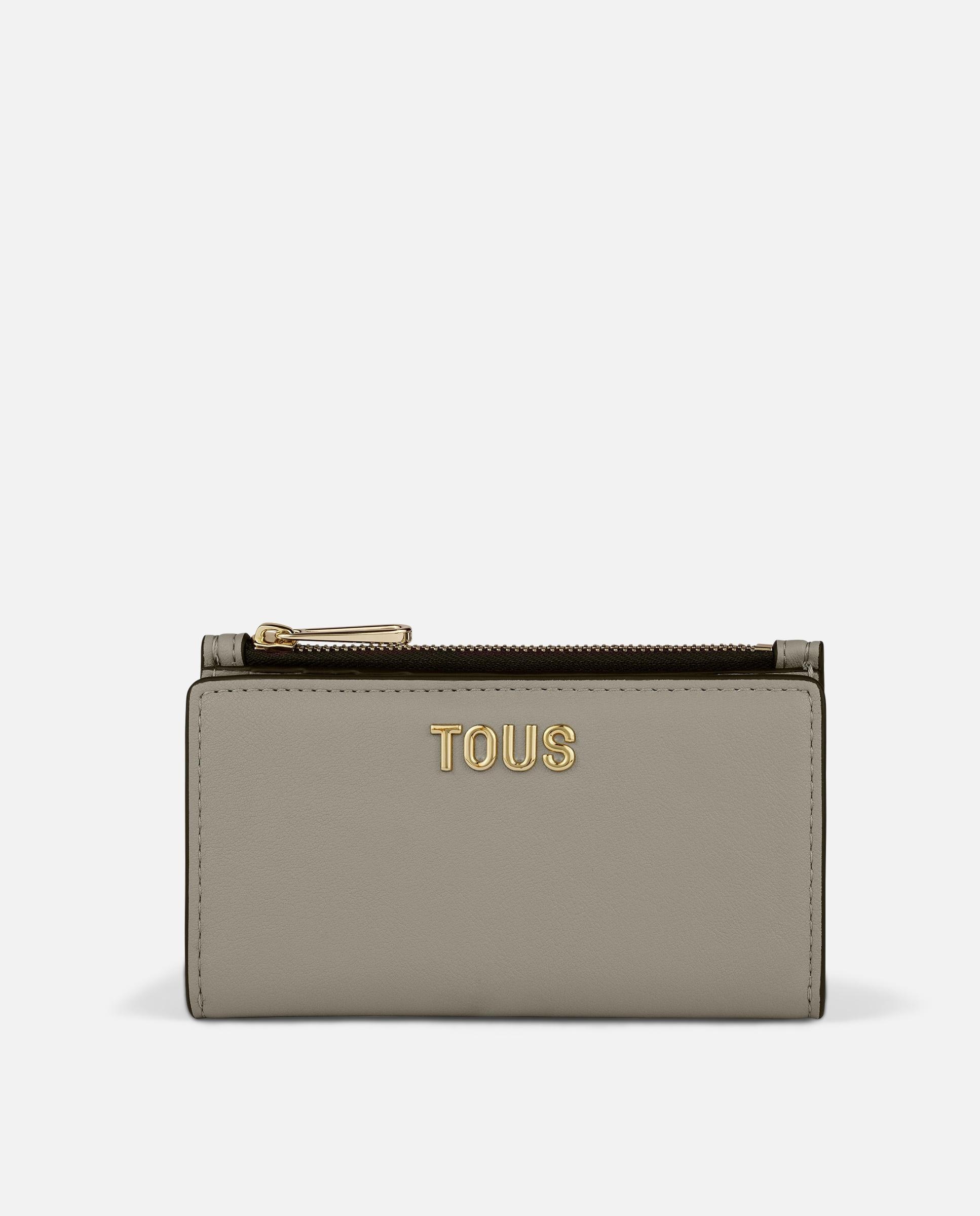 Imagen 0 de Cartera de mujer tous essential billetera pequeña Piedra