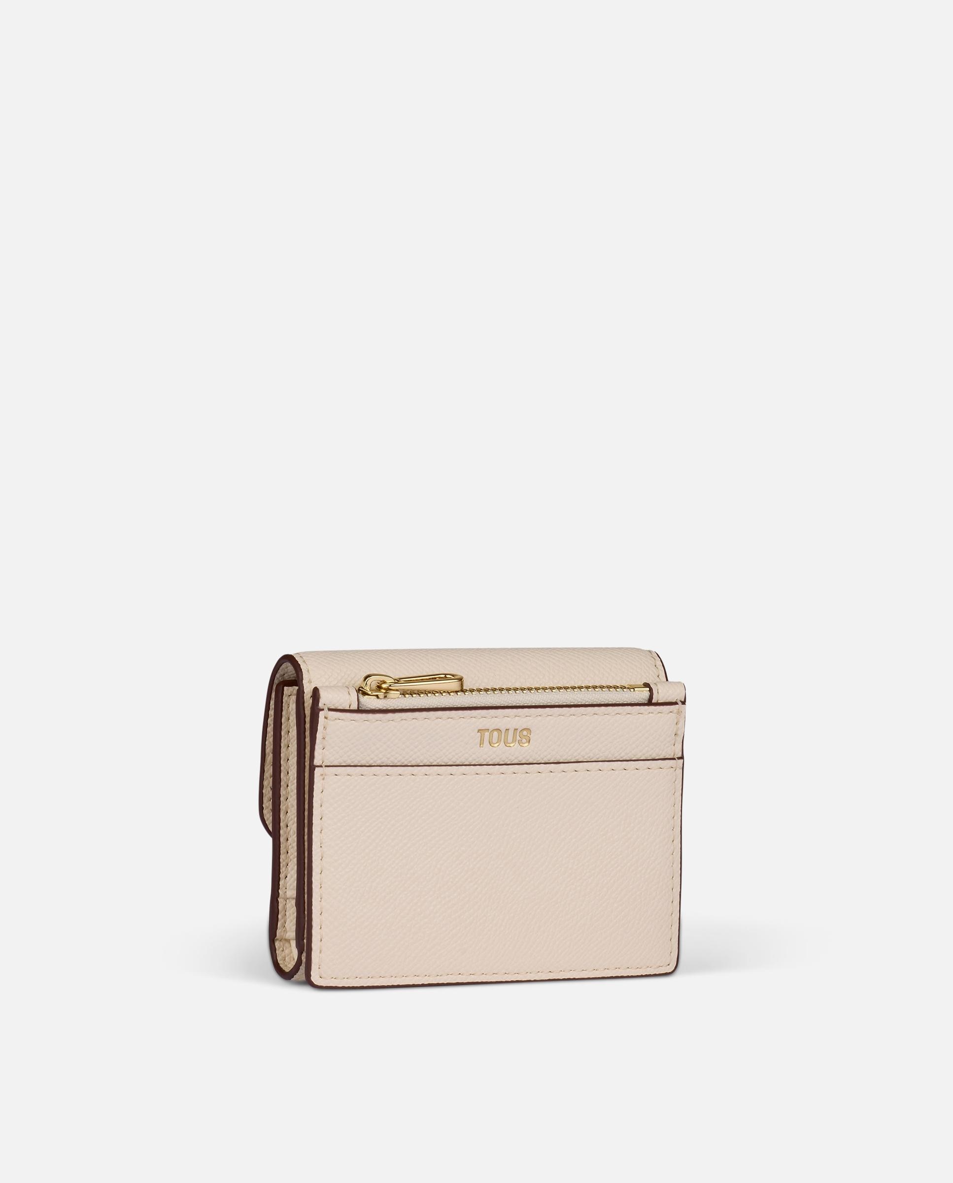 Imagen 2 de Cartera de mujer tous infinity billetera pequeña - Beige Beige