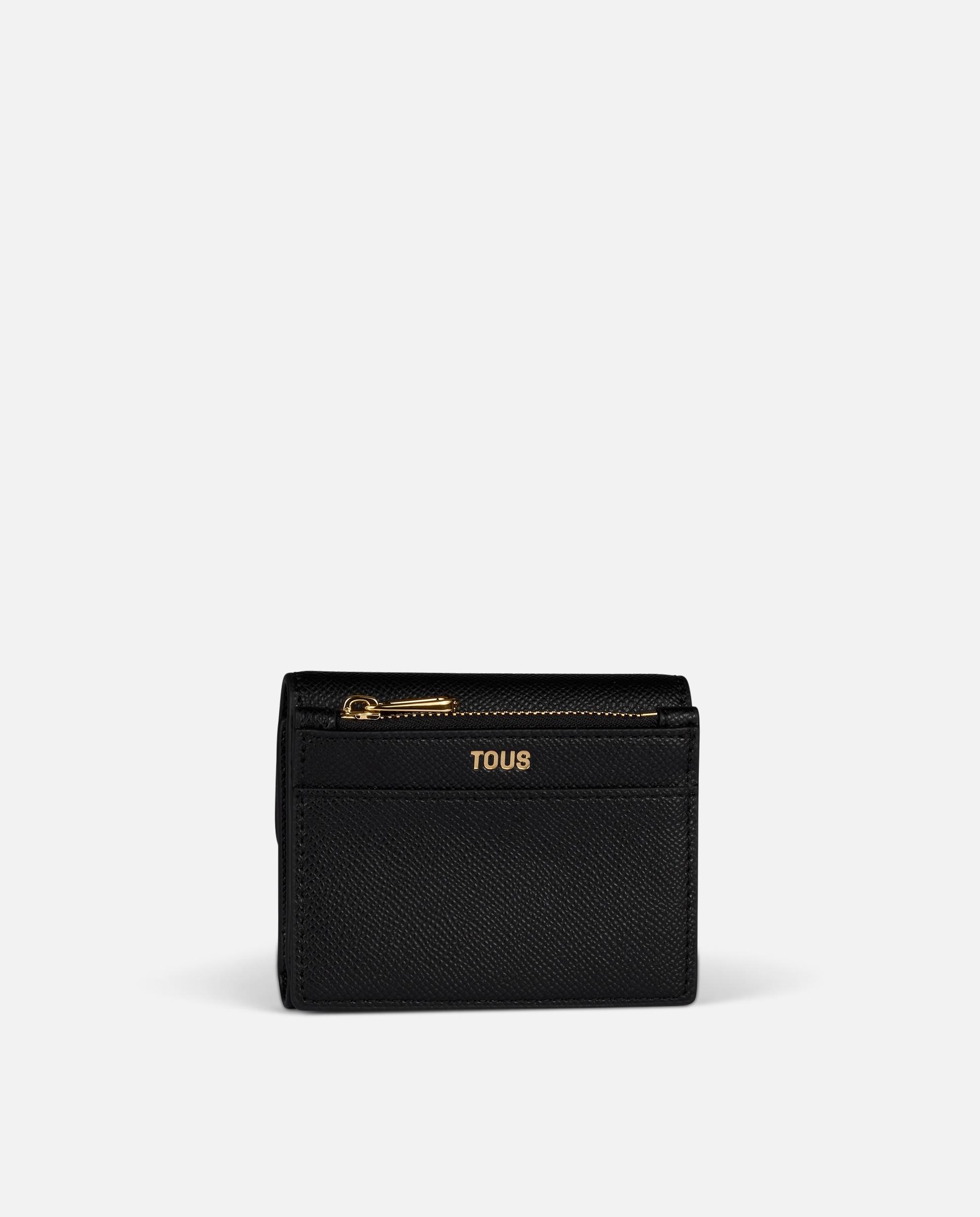 Imagen 2 de Cartera de mujer tous infinity billetera pequeña - Negro Negro