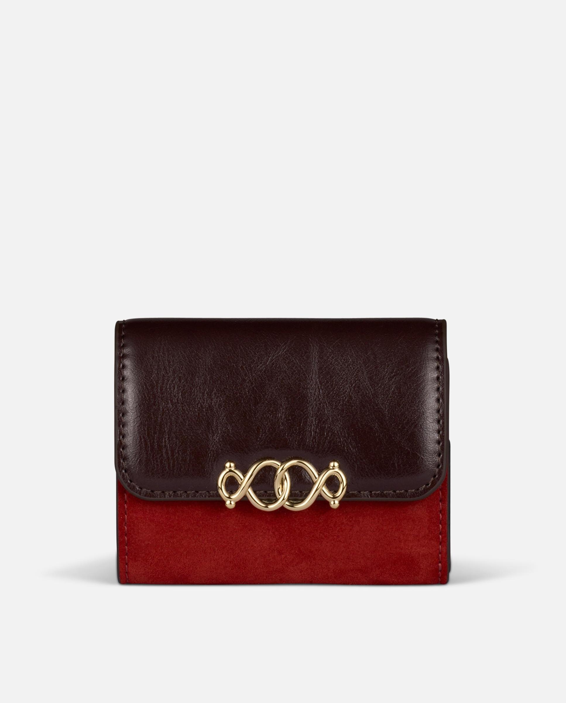 Imagen 1 de Cartera de mujer tous infinity bicolor billetera pequeña - Rojo cereza Rojo cereza