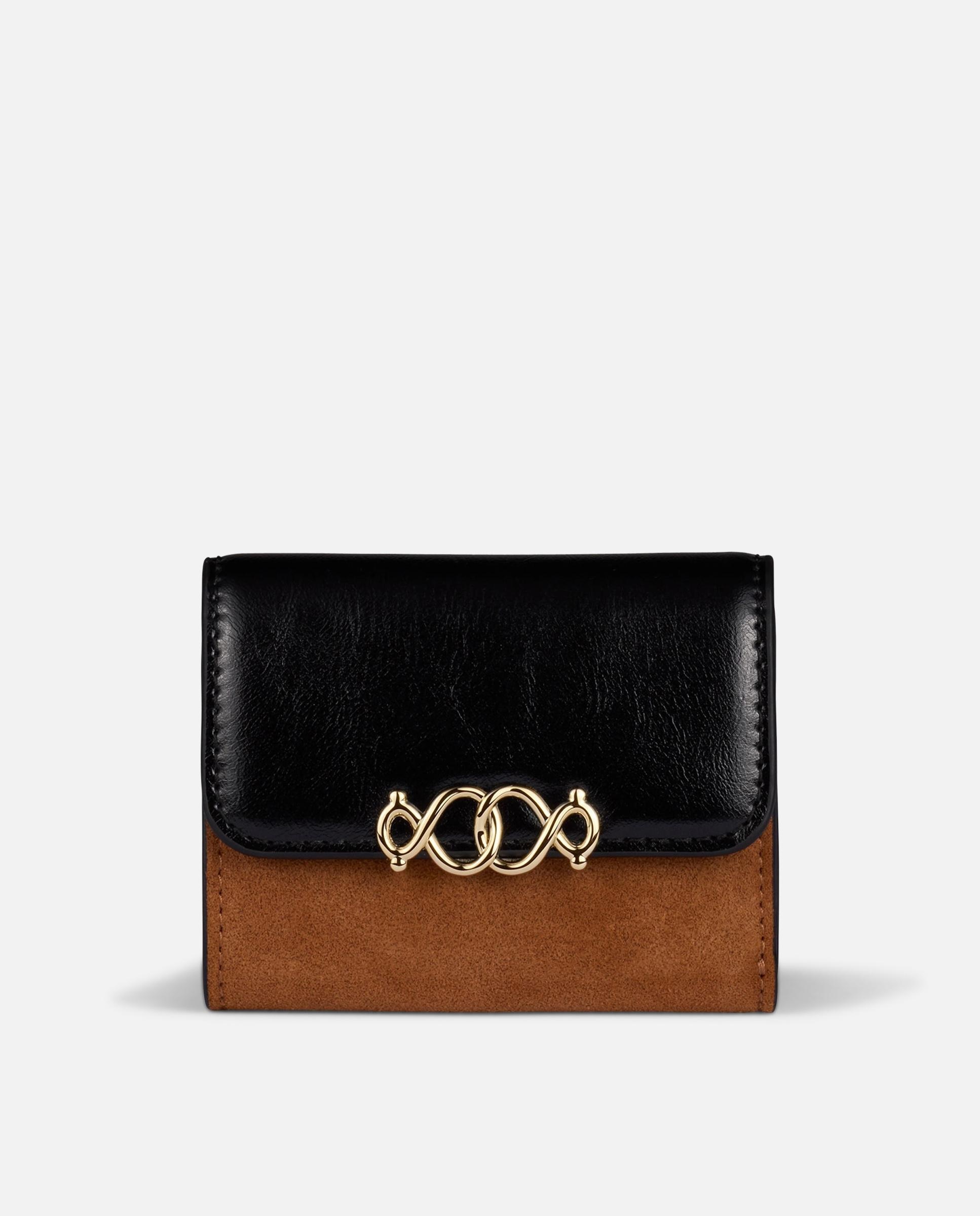 Imagen 1 de Cartera de mujer tous infinity bicolor billetera pequeña Camel