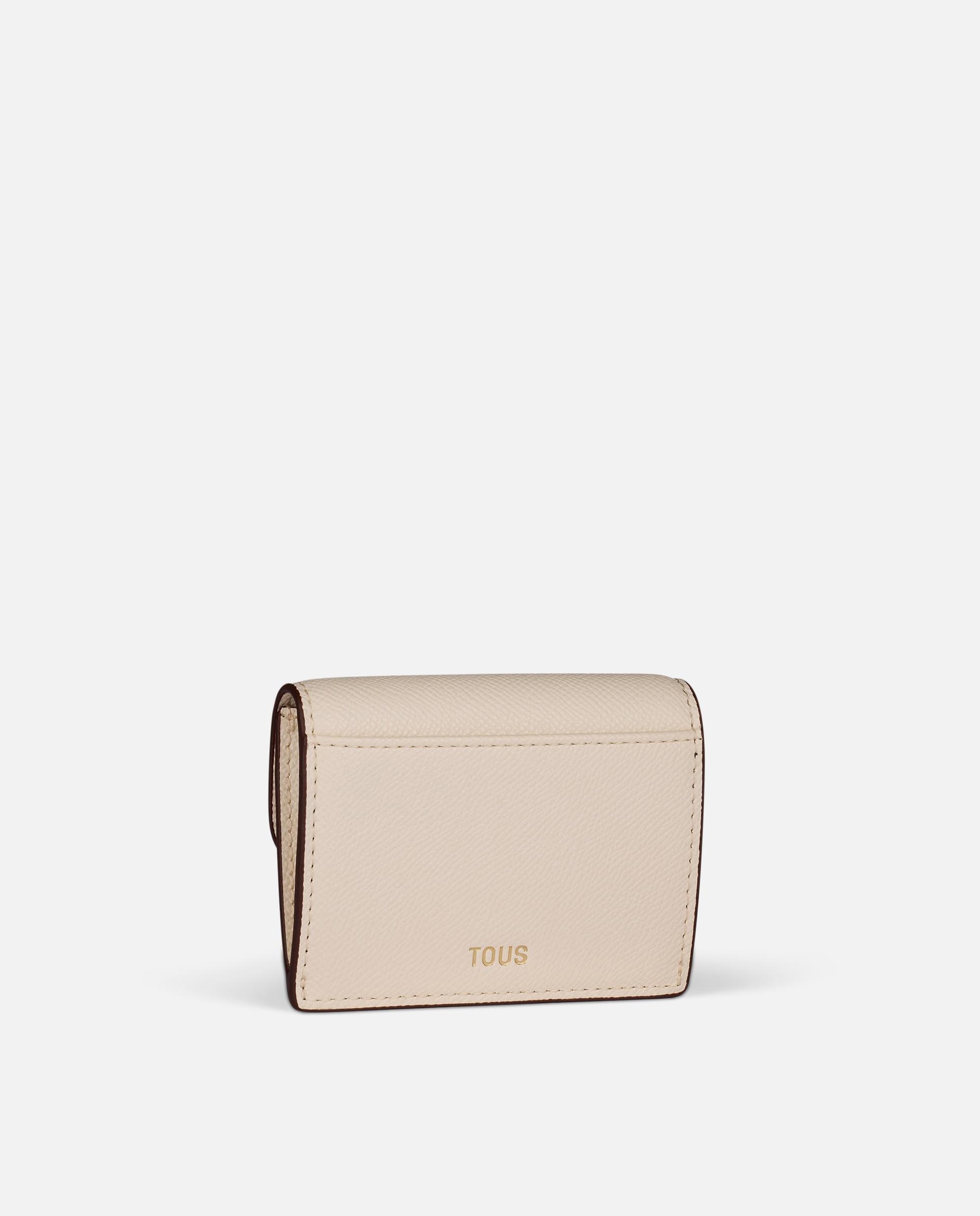 Imagen 2 de Monedero de mujer tarjetero tous infinity - Beige Beige