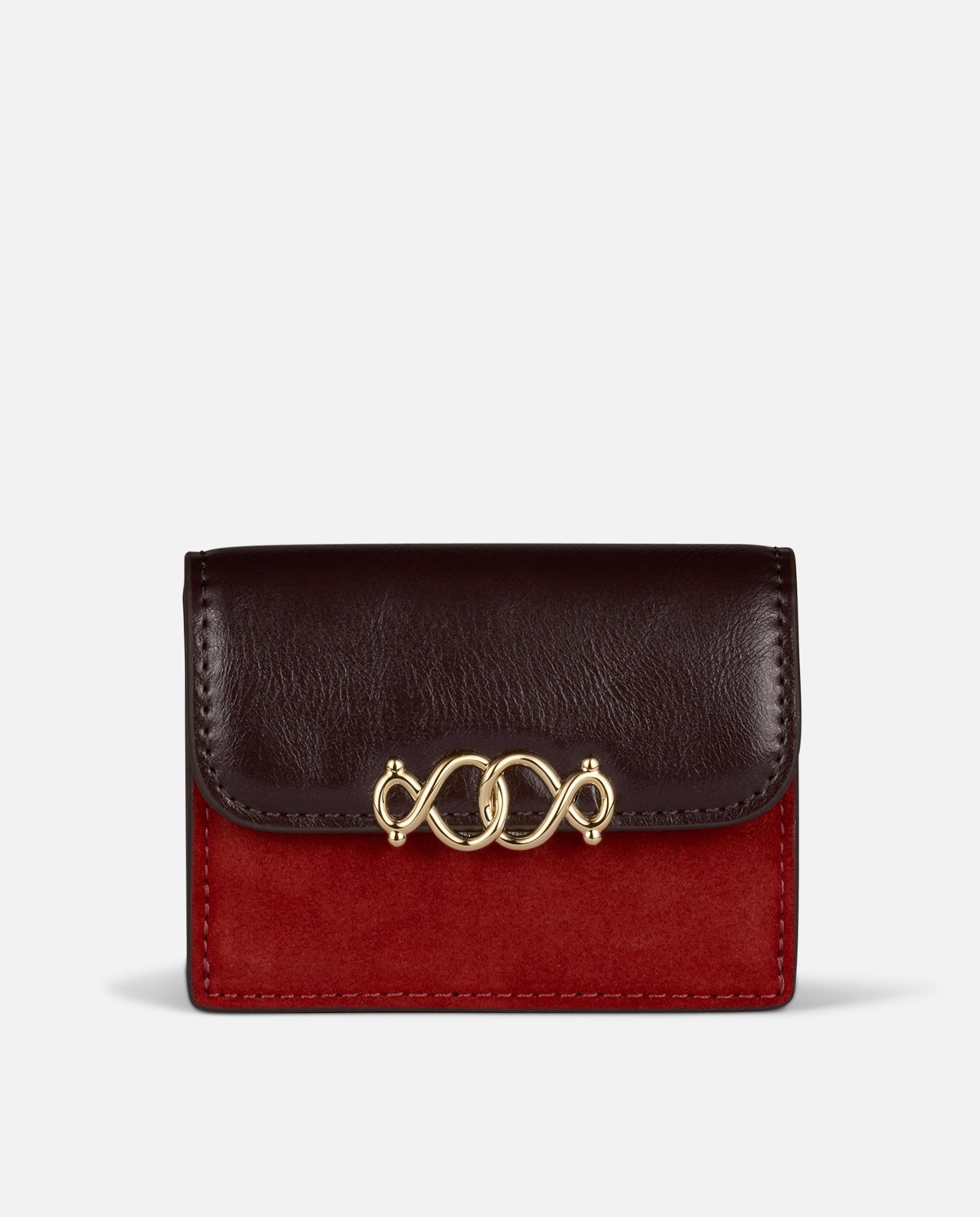 Imagen 1 de Monedero de mujer tarjetero bicolor tous infinity Rojo cereza