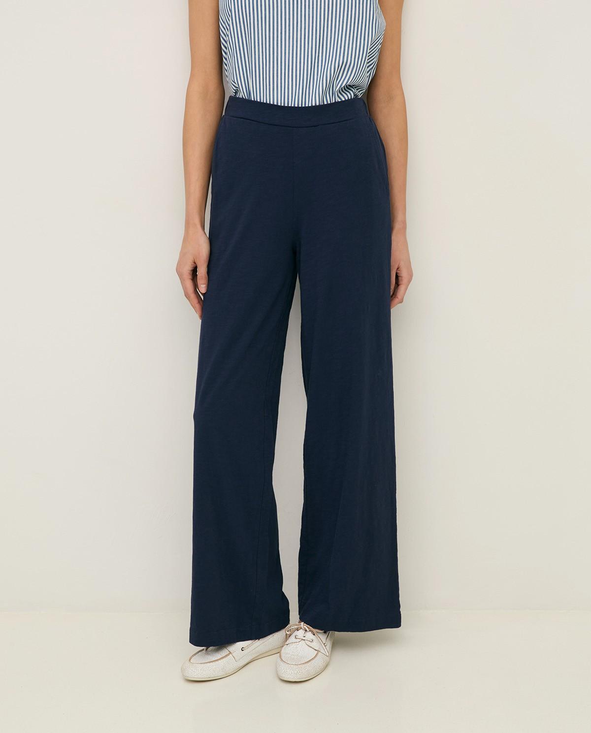 Yerse - Pantalones anchos de mujer con bolsillos y cintura elástica.