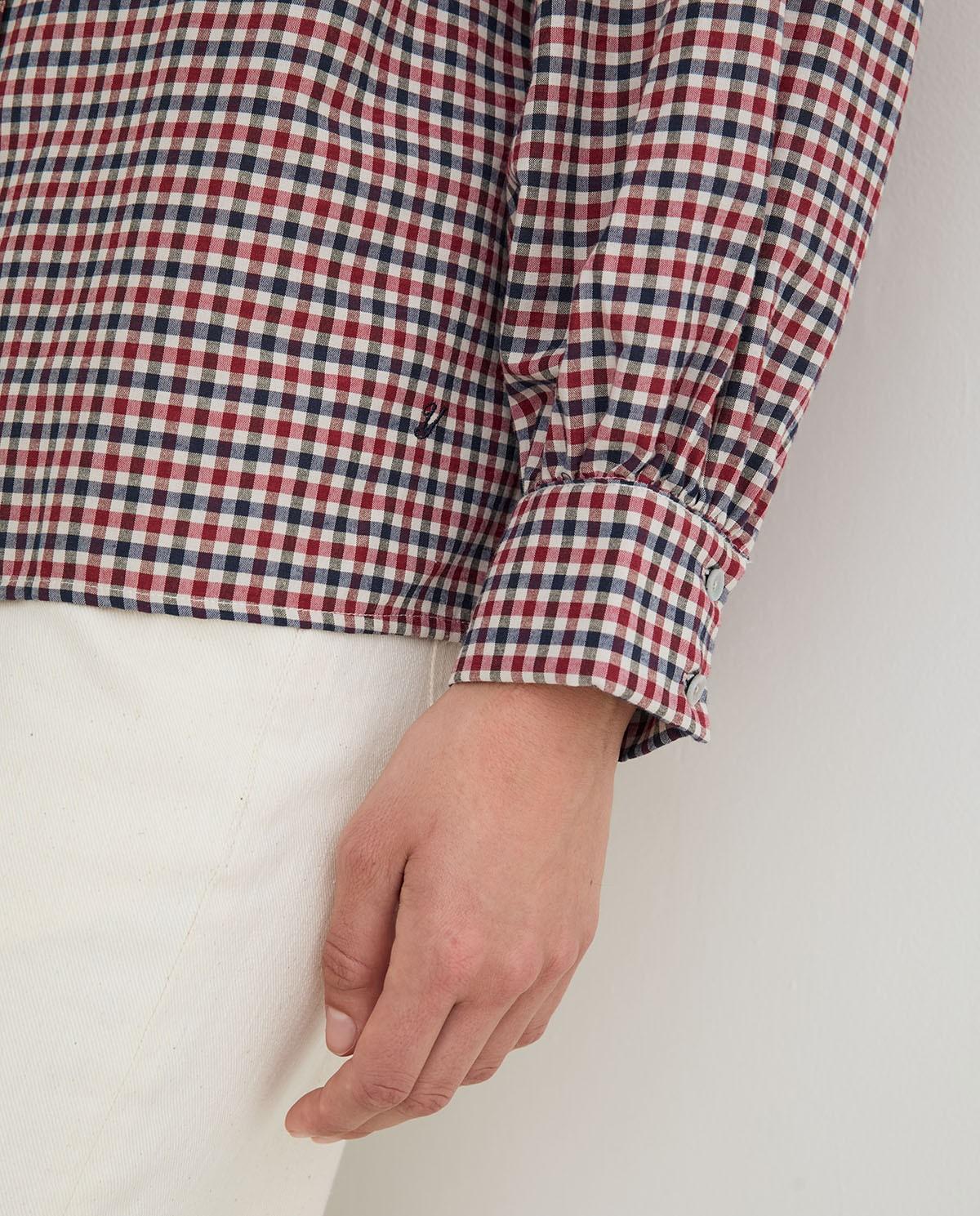 Camisa de mujer de manga larga con lazo al cuello - Yerse - Multicolor Multicolor-4