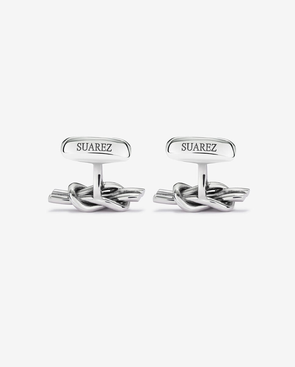 Imagen 5 de Gemelos de plata - SUAREZ - Blanco Blanco